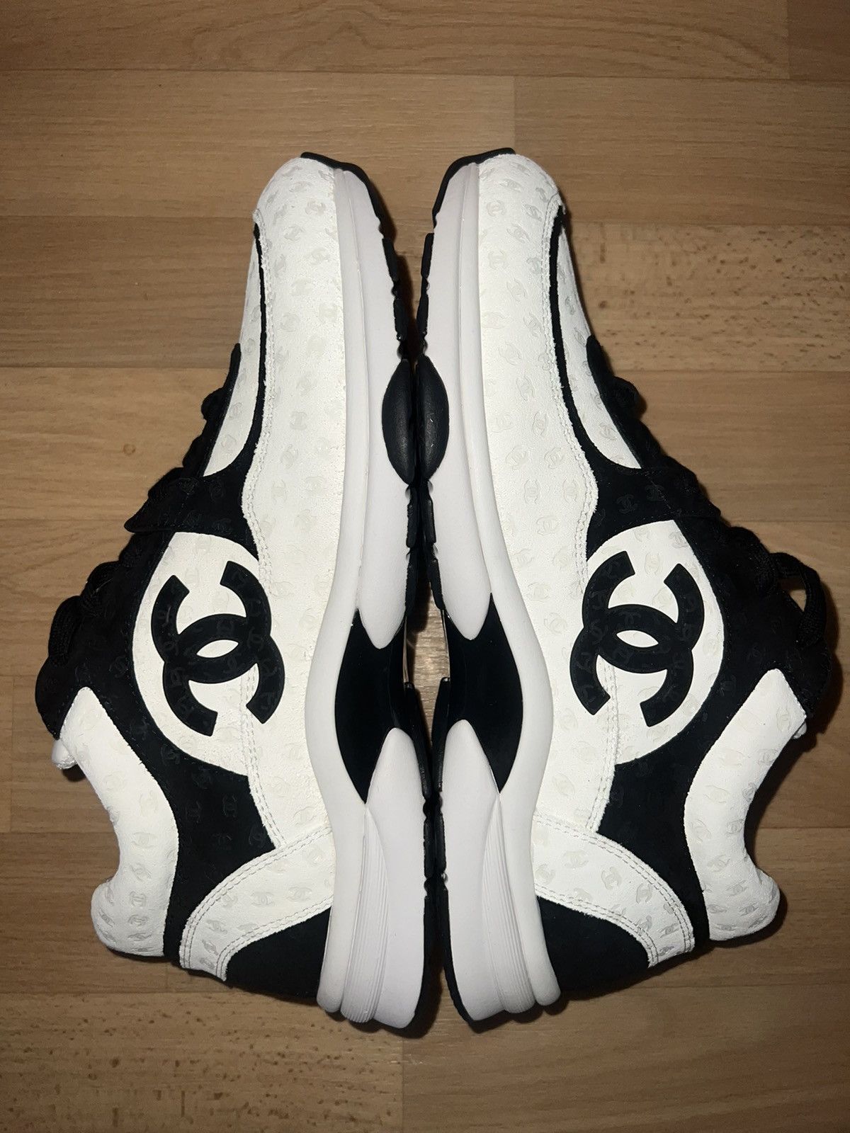 Chanel Chanel Sneakers All Over Logo Size US 12 / EU 45 - 2 Thumbnail