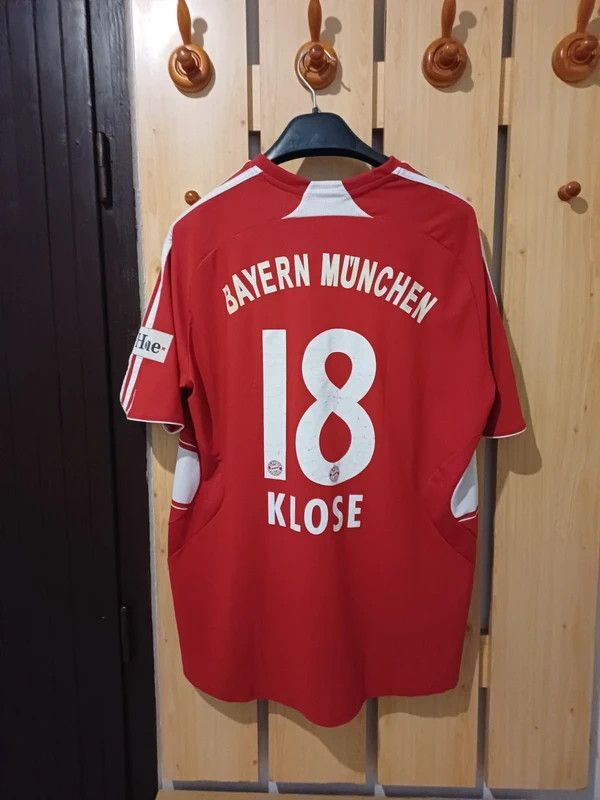 Adidas Original Bayern Munich jersey 2007-08 KLOSE #18 size L Size US L / EU 52-54 / 3 - 1 Thumbnail