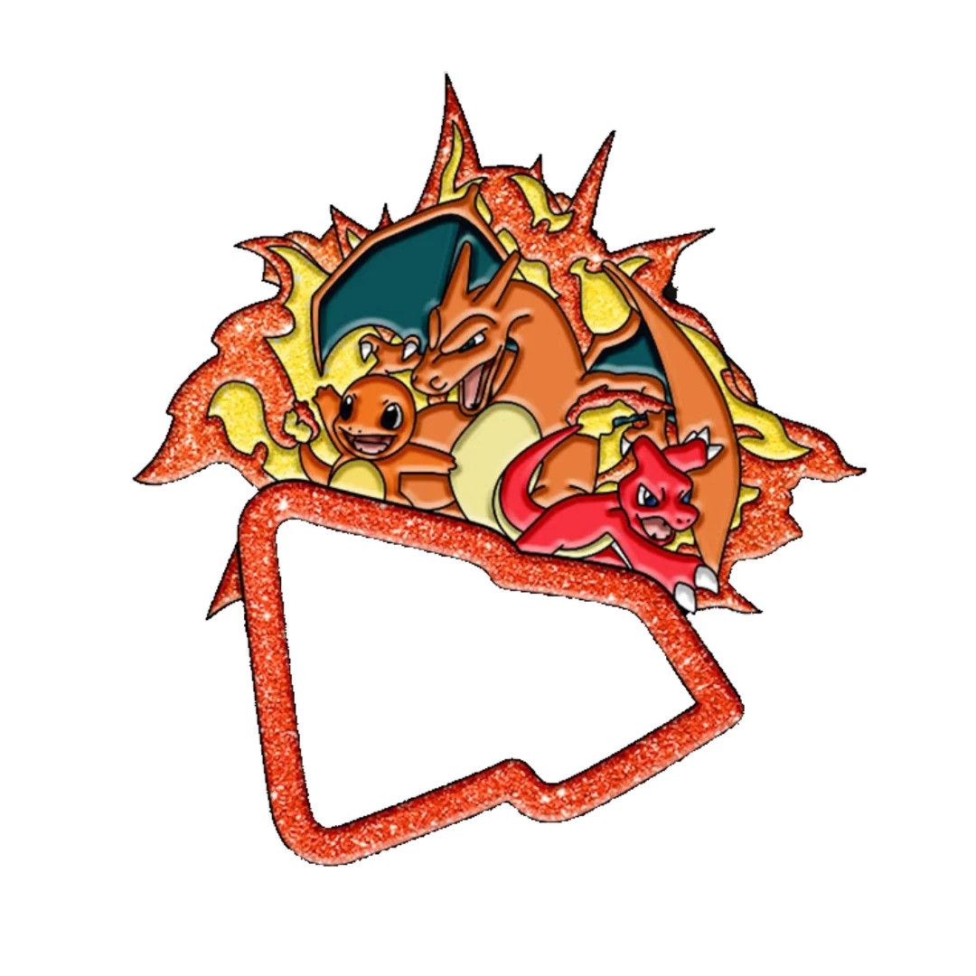 New Era × Pokemon Fire Evolution Pin Size ONE SIZE - 1 Preview