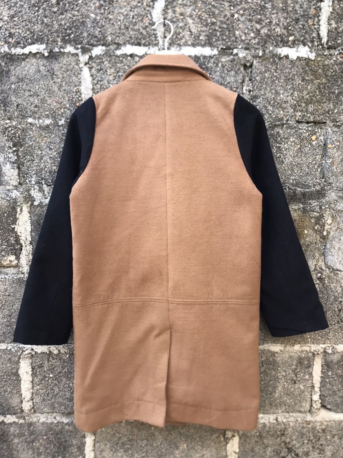 Japanese Brand Long Coat Double Breasted Two Tone Colour Size M / US 6-8 / IT 42-44 - 9 Thumbnail