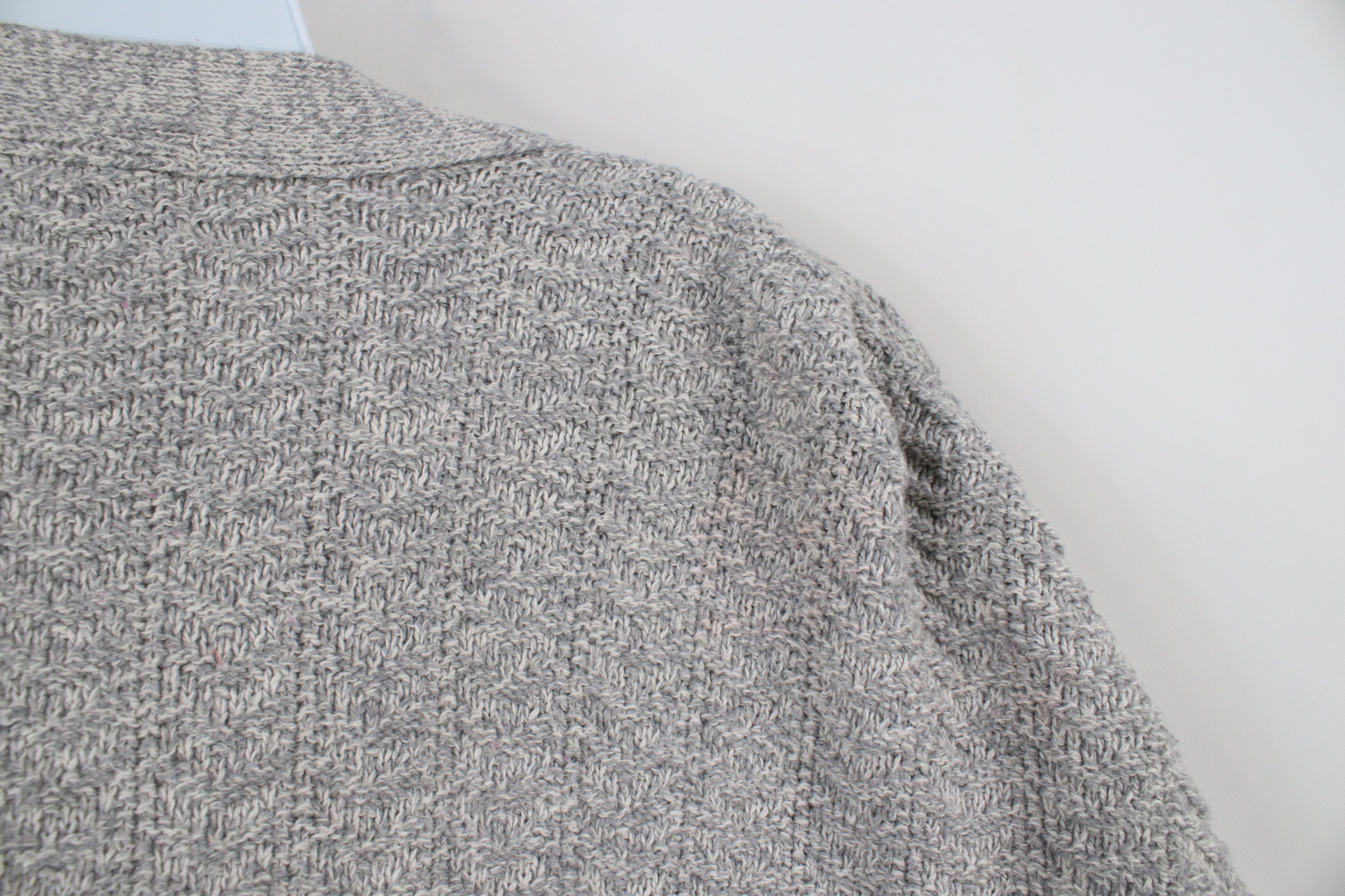 Vintage Vintage 90s Streetwear Cotton Knit Cardigan Sweater USA Size US L / EU 52-54 / 3 - 6 Thumbnail