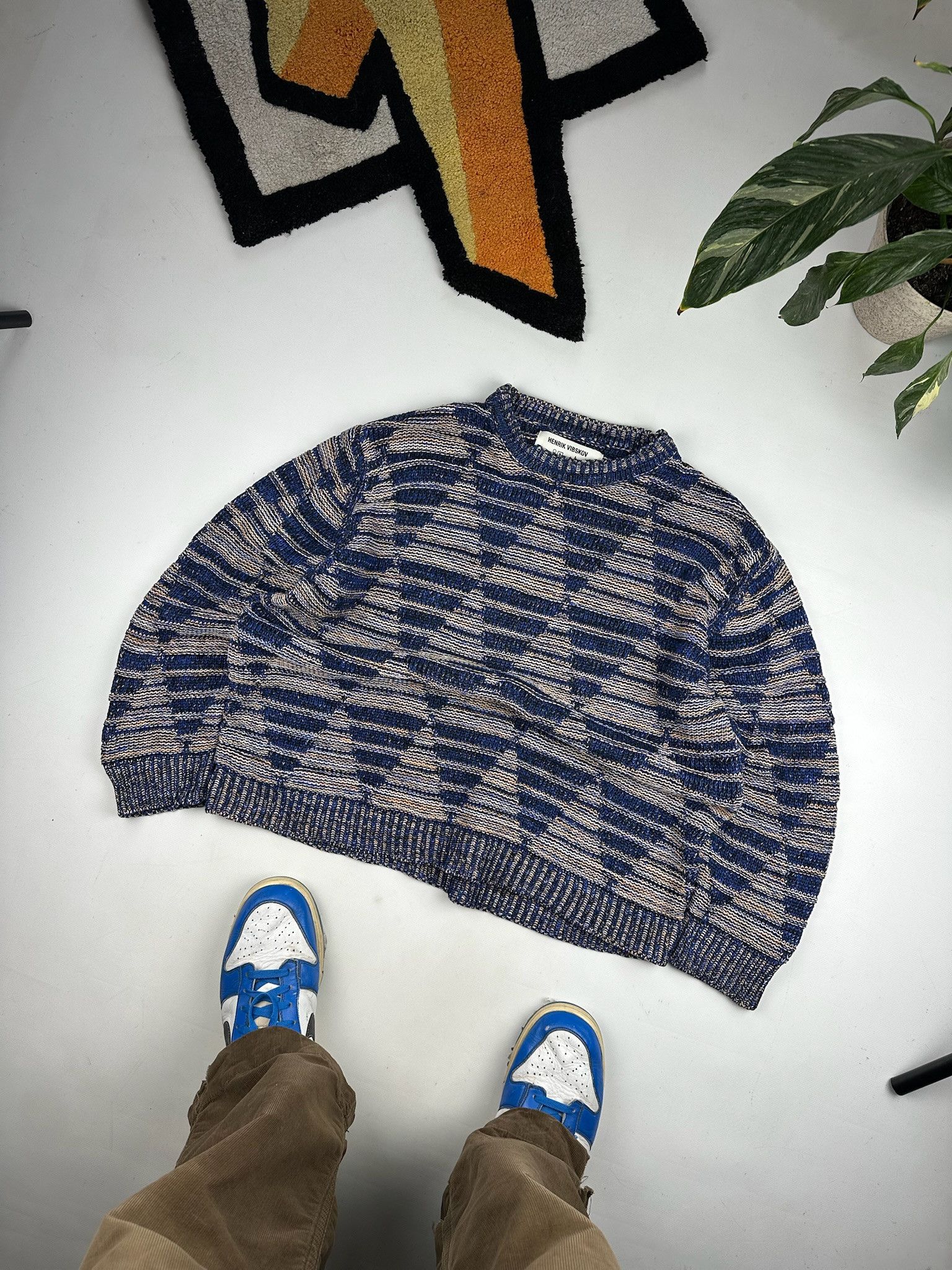 Henrik Vibskov Henrik Vibskov Runway AW 2014 3D knit sweater Coogi style Size US S / EU 44-46 / 1 - 4 Thumbnail