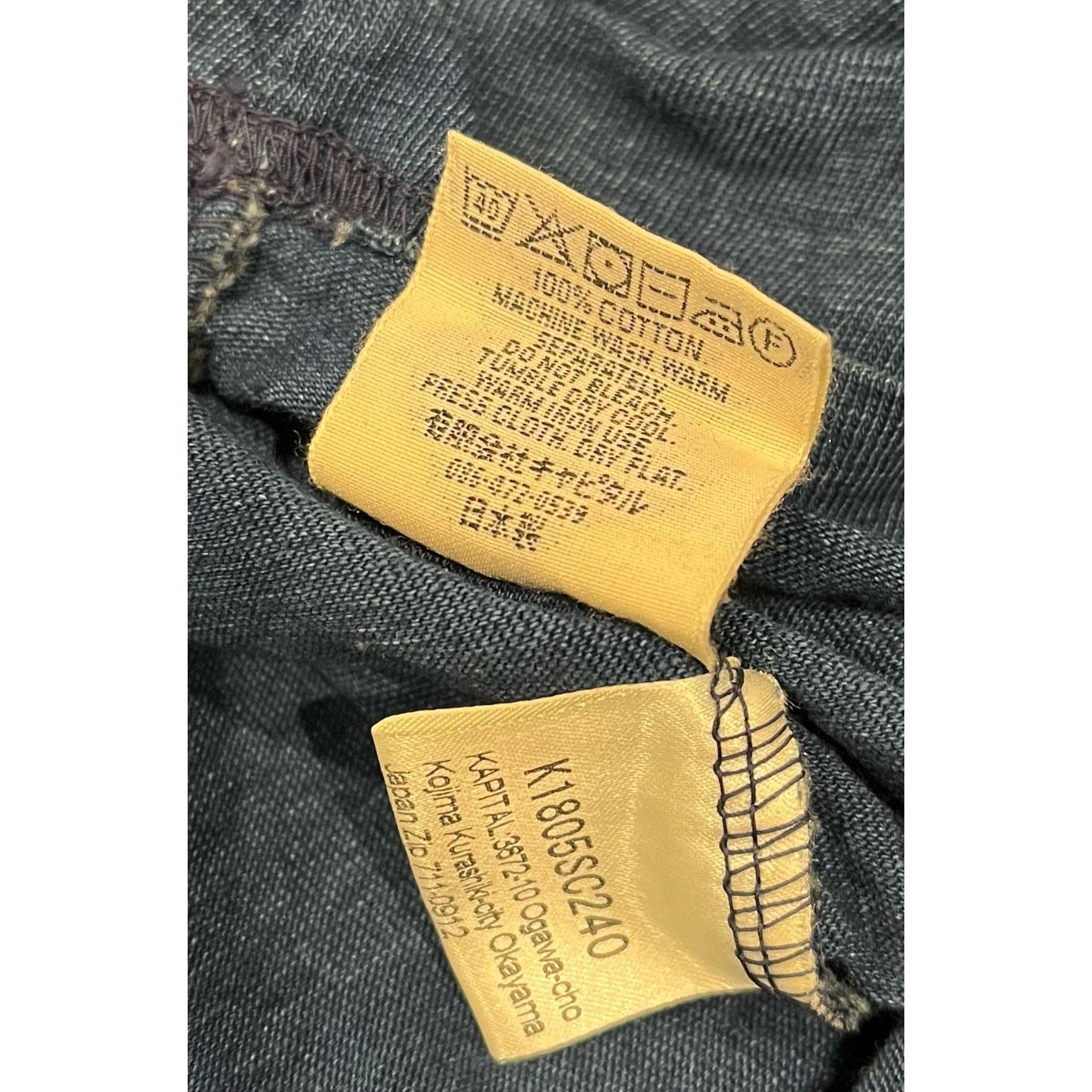 Kapital Kapital IDG Tenjiku Star Huge Tee Size US XXL / EU 58 / 5 - 4 Thumbnail