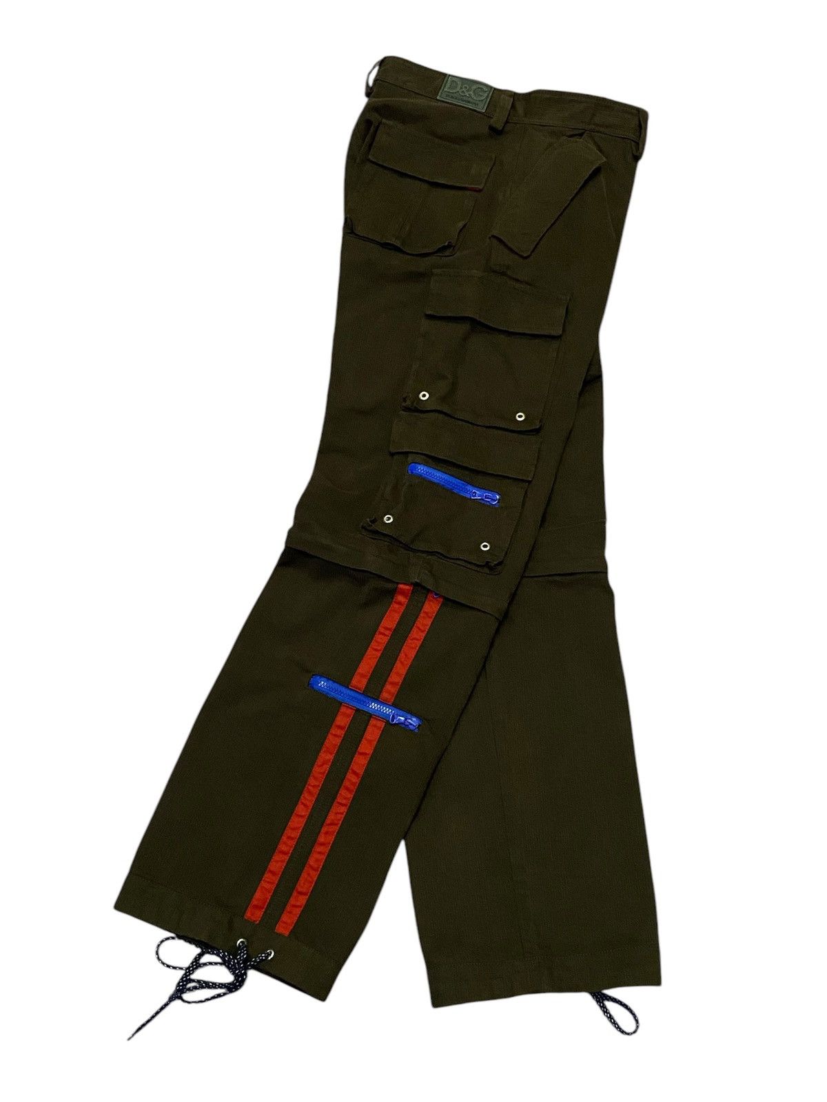 Dolce & Gabbana Dolce & Gabbana Corduroy Multi Pocket 2Way Pants Size US 33 - 4 Thumbnail