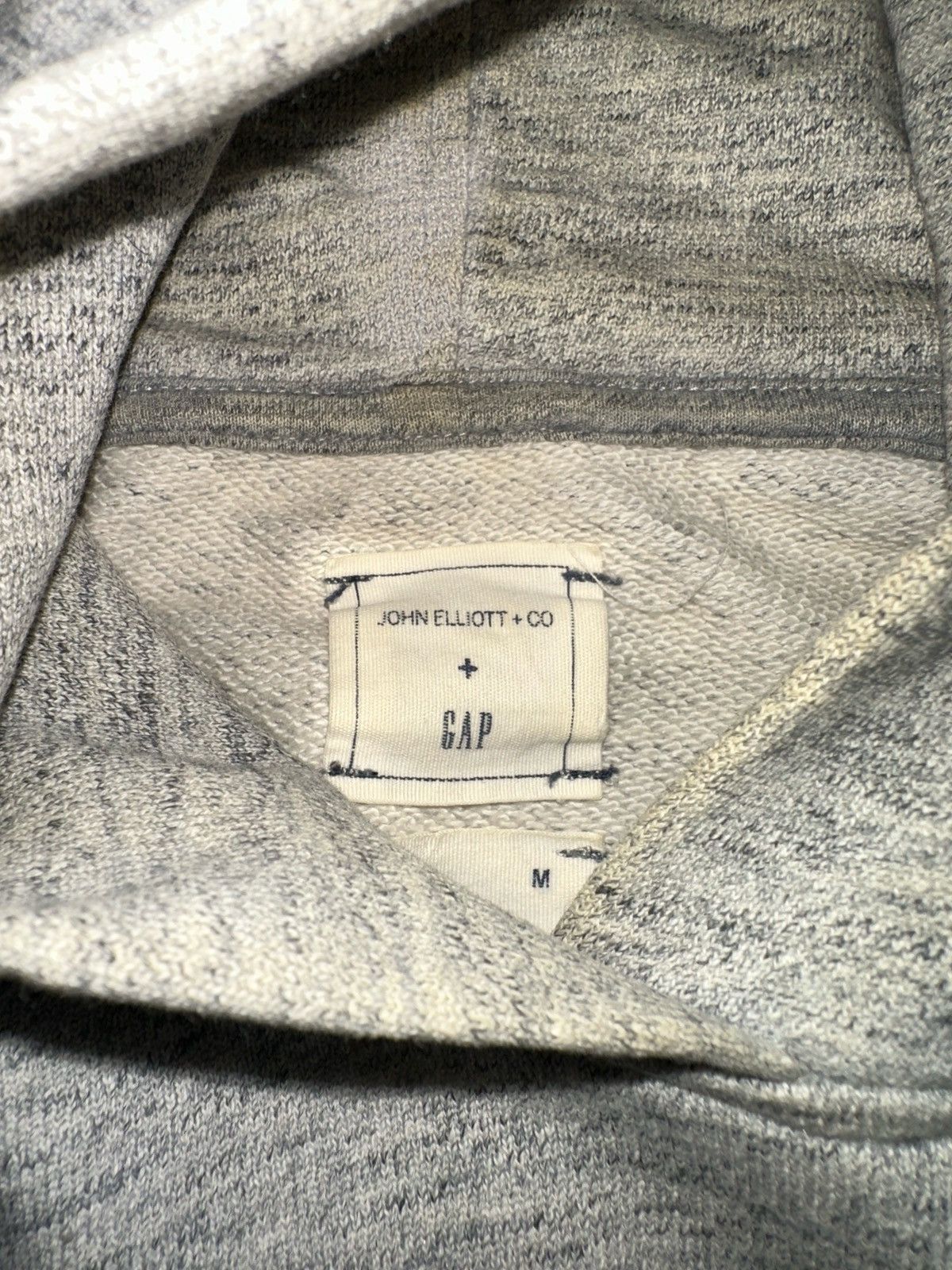 Gap × John Elliott Gap x John Elliot Grey Hoody Size US M / EU 48-50 / 2 - 4 Thumbnail