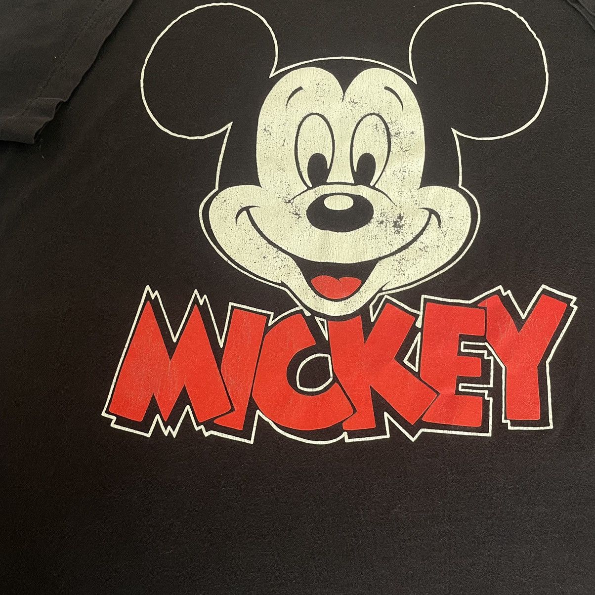 Disney × Mickey Mouse × Vintage Vintage 80s/90s Big Mickey Mouse Graphic T-Shirt Size US XL / EU 56 / 4 - 2 Thumbnail