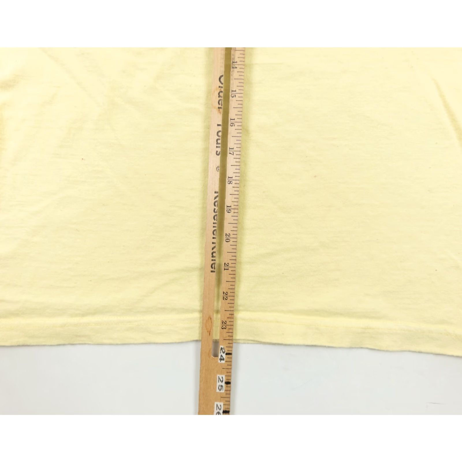 Vintage VINTAGE Giordano Shirt Adult Medium Yellow Short Sleeve 90s Graphic Tee Mens Size US M / EU 48-50 / 2 - 8 Thumbnail