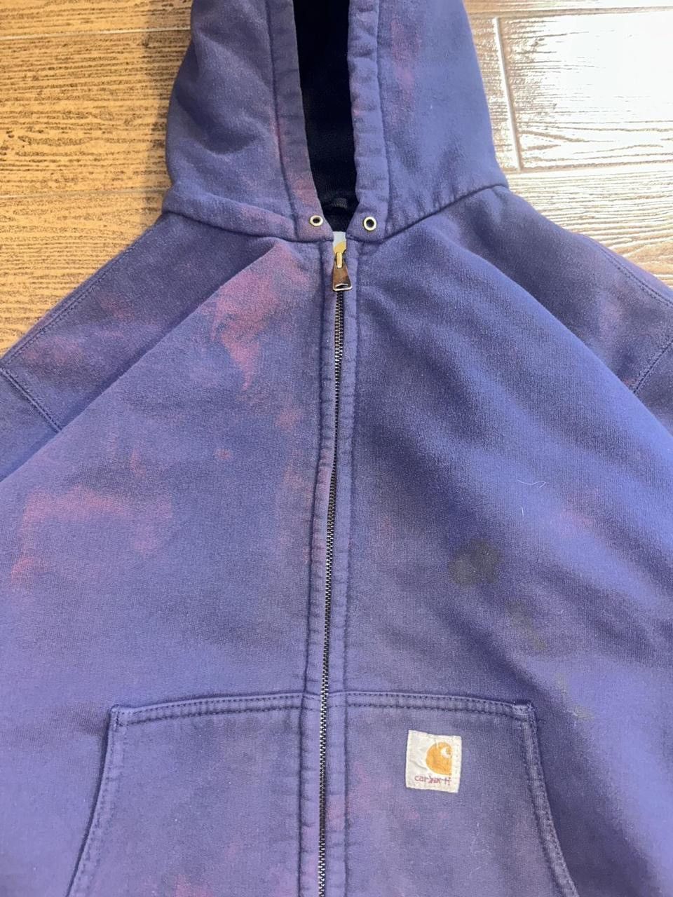 Carhartt Vintage faded carhartt zip up hoodie Size US M / EU 48-50 / 2 - 2 Thumbnail