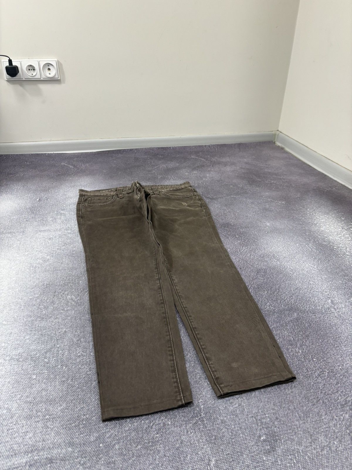 Dsquared2 Dsquared2 Women’s Brown Tapered Slim Fit Luxury Pants Jeans Size 32" / US 10 / IT 46 - 3 Thumbnail