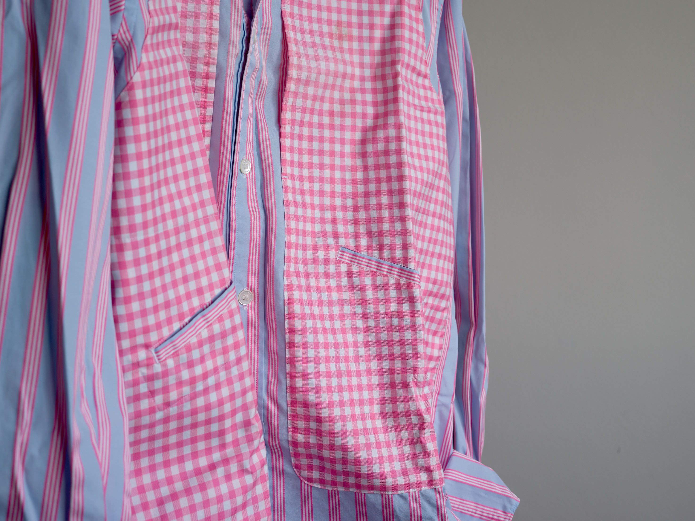 Comme des Garcons Homme Plus SS2005 COMME des GARÇONS HOMME PLUS PATCH POCKETS SHIRT Size US M / EU 48-50 / 2 - 1 Thumbnail