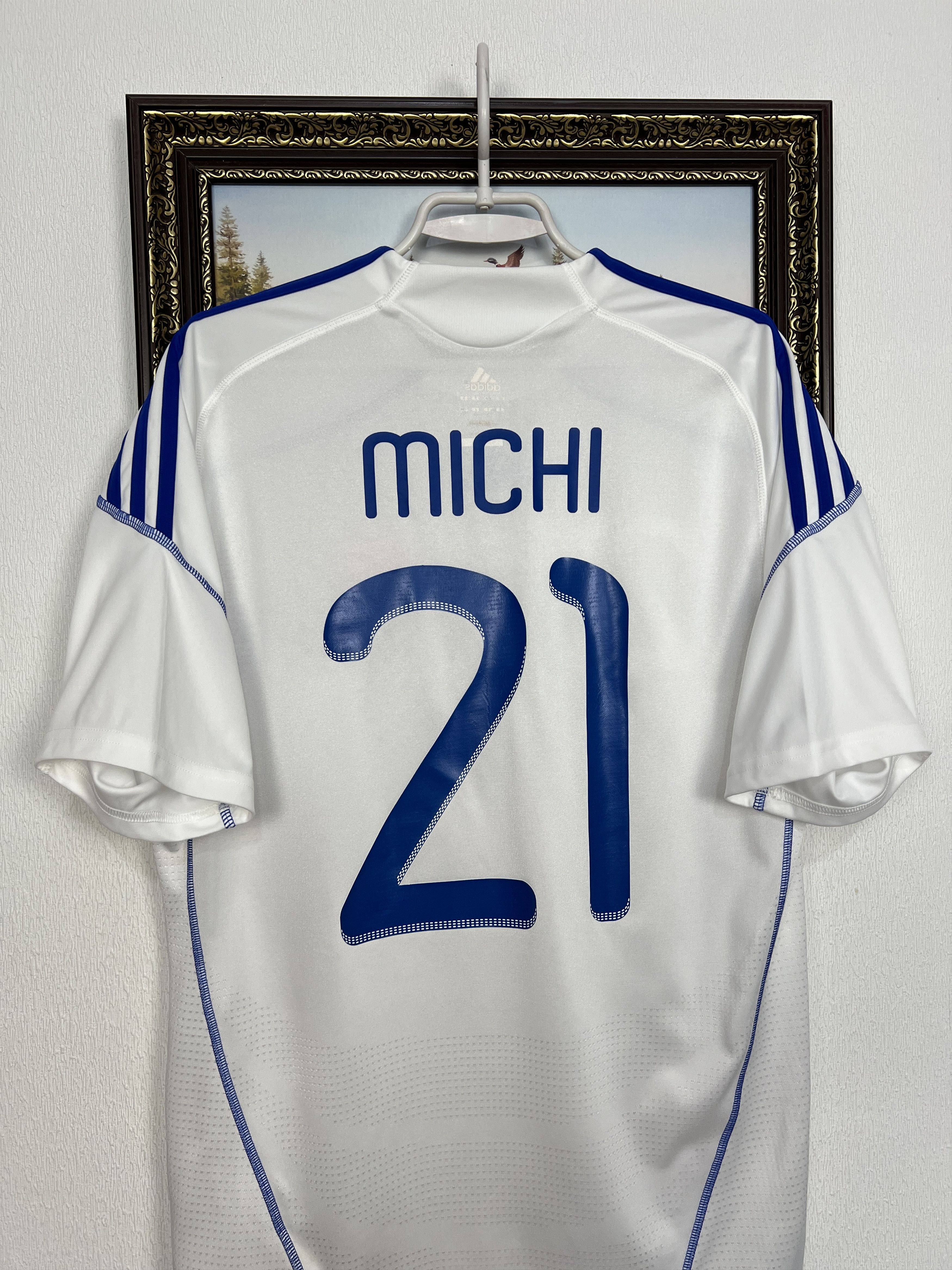 Adidas Slovakia Away football shirt 2010 Player Issue Soccer Jersey Size US L / EU 52-54 / 3 - 8 Thumbnail