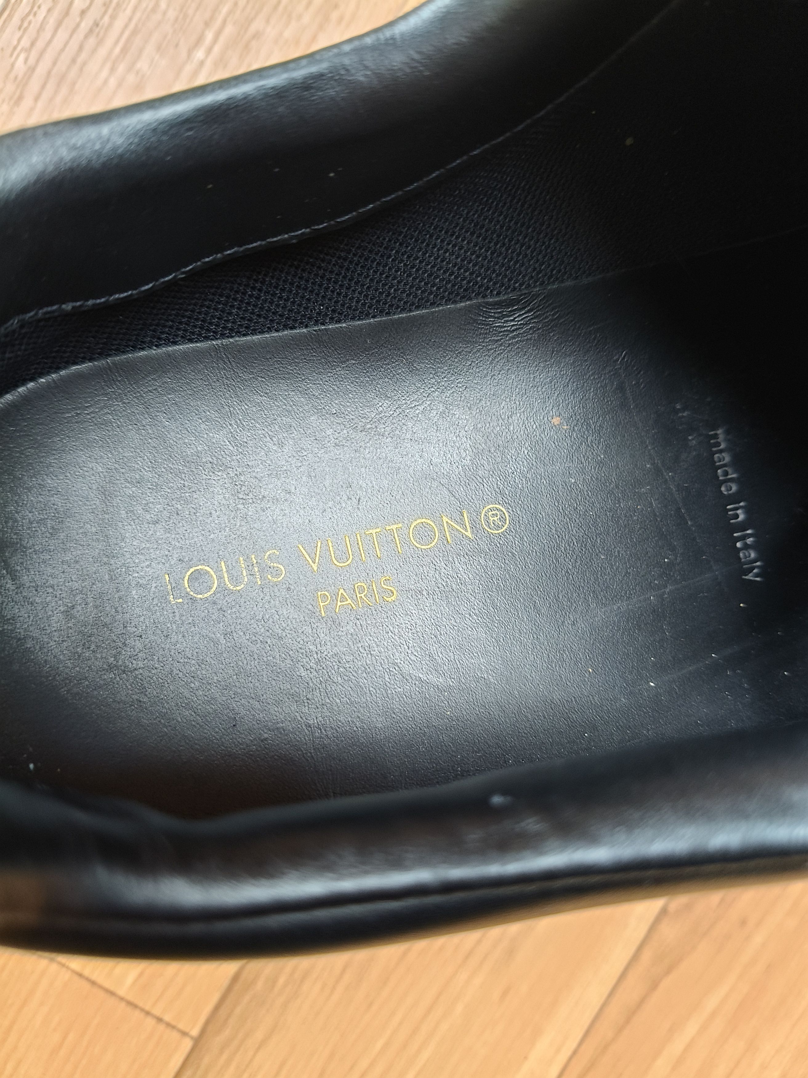 Louis Vuitton 🔵 Louis Vuitton Luxembourg monogram low top sneakers Size US 7.5 / EU 40-41 - 14 Thumbnail