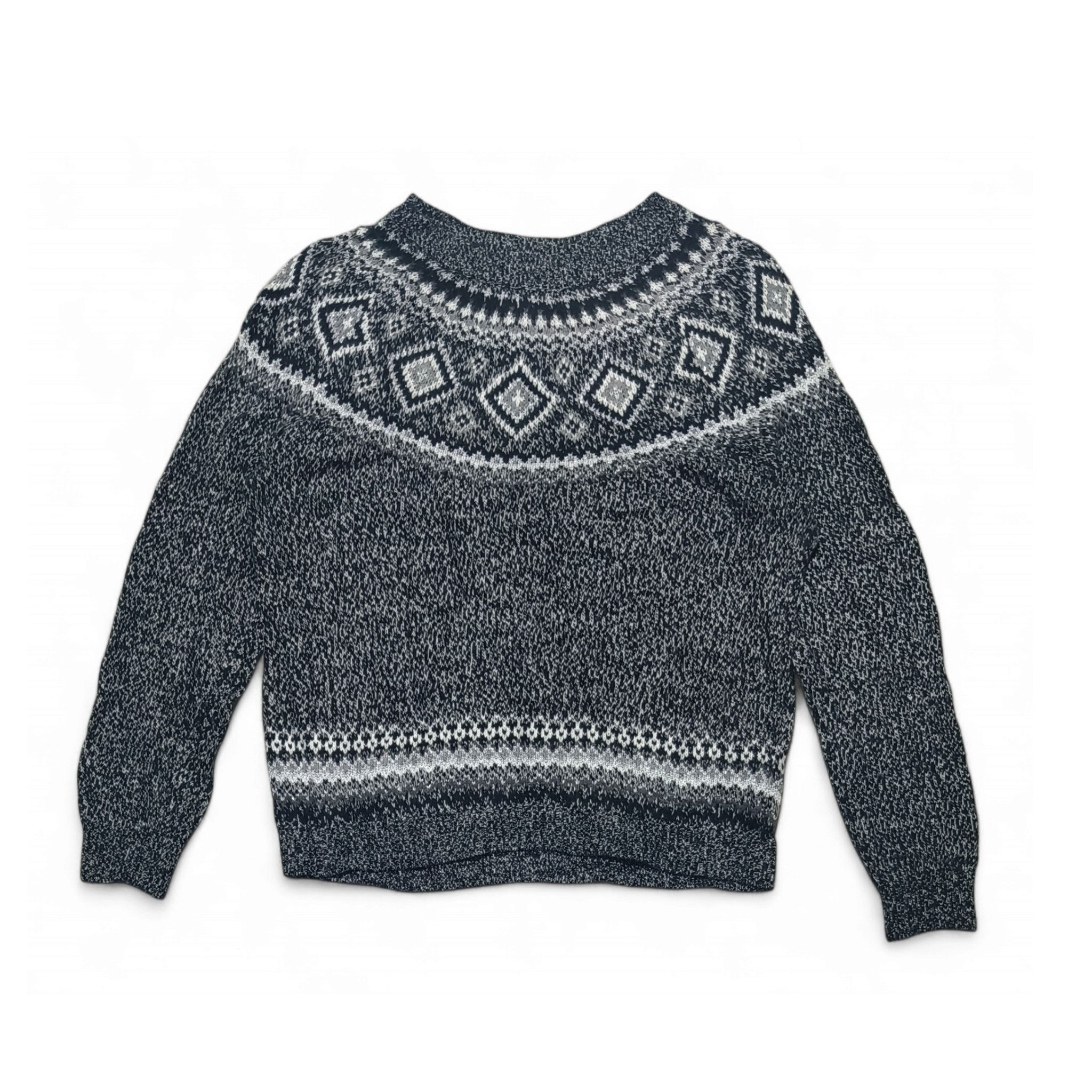 Old Navy Vintage Y2K OLD NAVY Women's Ethnic Knit Cotton Sweater Size XL / US 12-14 / IT 48-50 - 1 Thumbnail
