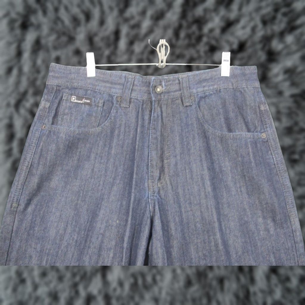 Rocawear Rocawear Jeans Mens 34x33 Baggy Fit Blue Denim Original Straight Leg Hip Hop Size US 34 / EU 50 - 1 Thumbnail