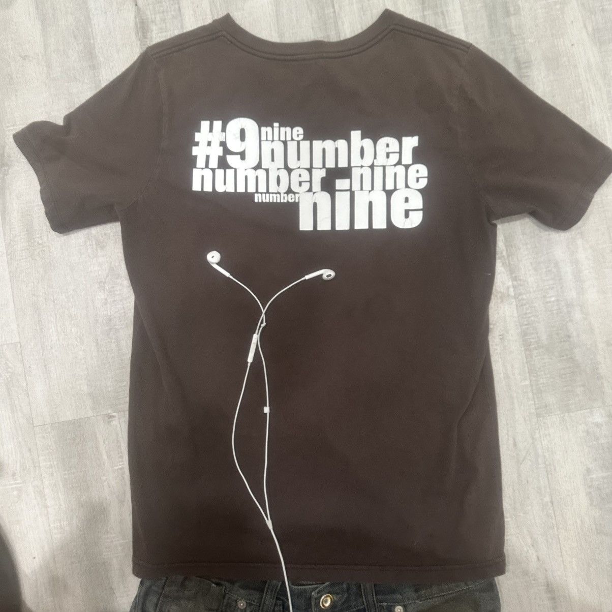 Number (N)ine # number nine tee Size US S / EU 44-46 / 1 - 2 Thumbnail