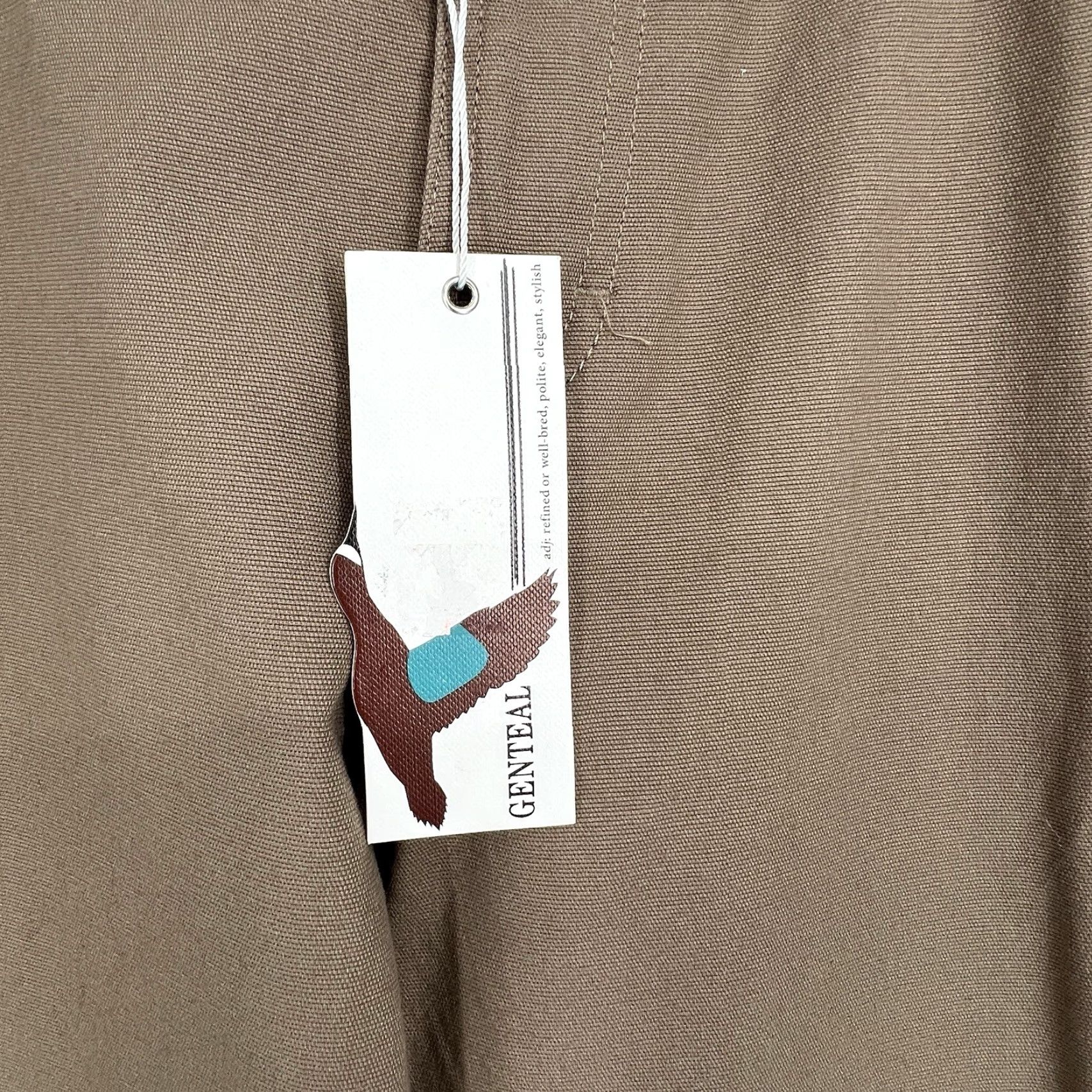 Vintage Genteal Comfort Flex 5-Pocket Pants Walnut Brown Size 38x34 Mens Regular Straight Knit Cotton Spandex Size US 38 / EU 54 - 2 Thumbnail