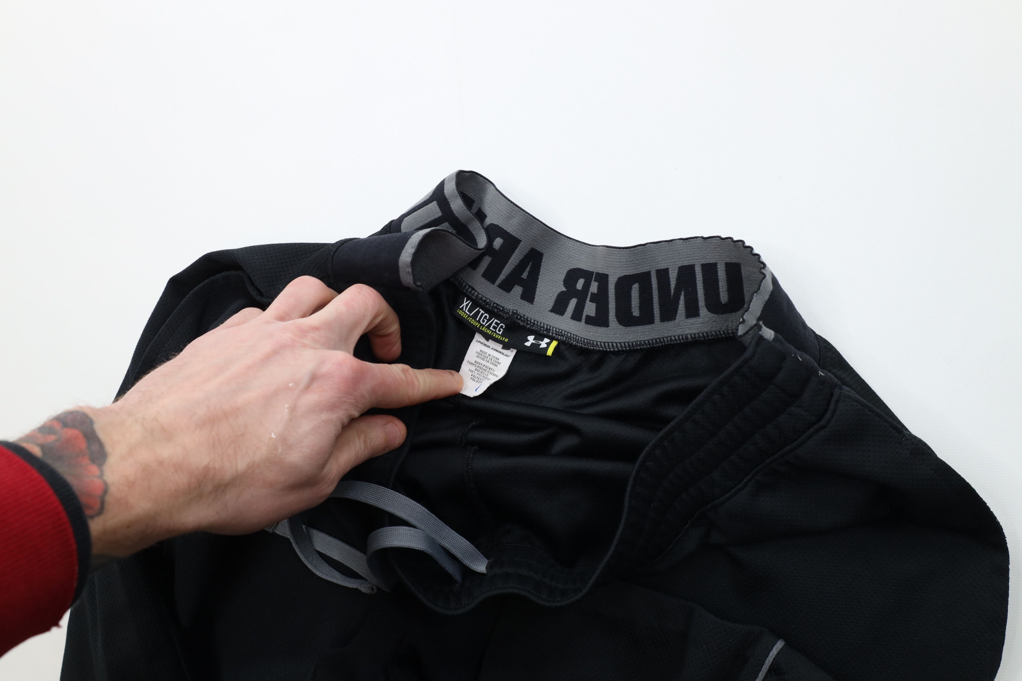 Under Armour Vintage Y2K Under Armour Fit Wide Leg Sweatpants Pants Black Size US 38 / EU 54 - 8 Thumbnail