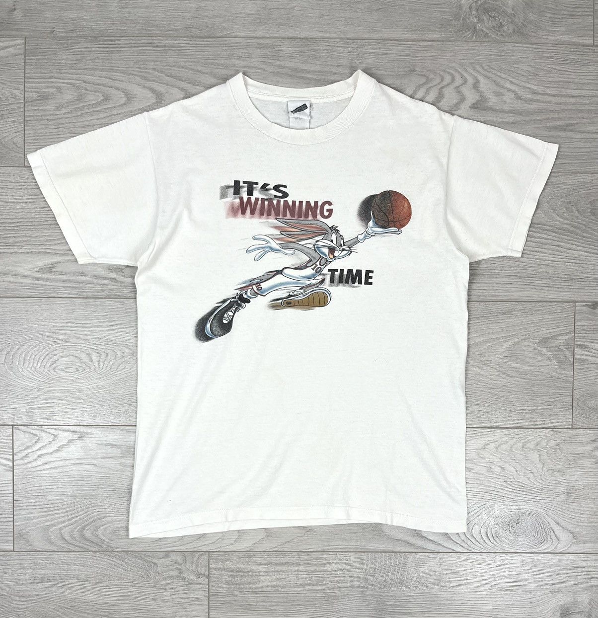 Cartoon Network × Universal Studios × Vintage Warner Bros. Space Jam Bax Bunny Vintage 90s T Shirt Size US L / EU 52-54 / 3 - 1 Thumbnail