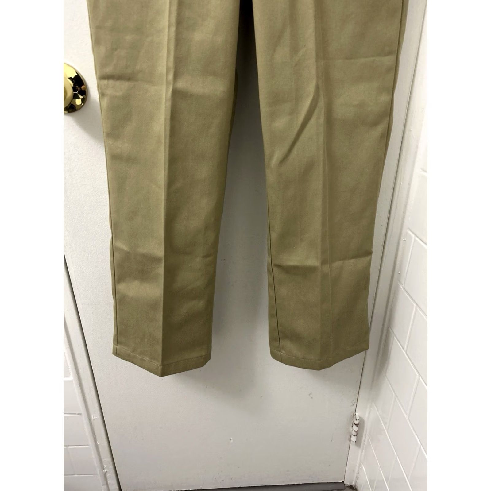 Dickies Dickies 874 Original Fit Work Pants Mens 30x29 Khaki Tan Beige NWT Trousers Polyester Khaki Twill Pants Mens Size US 30 / EU 46 - 3 Thumbnail
