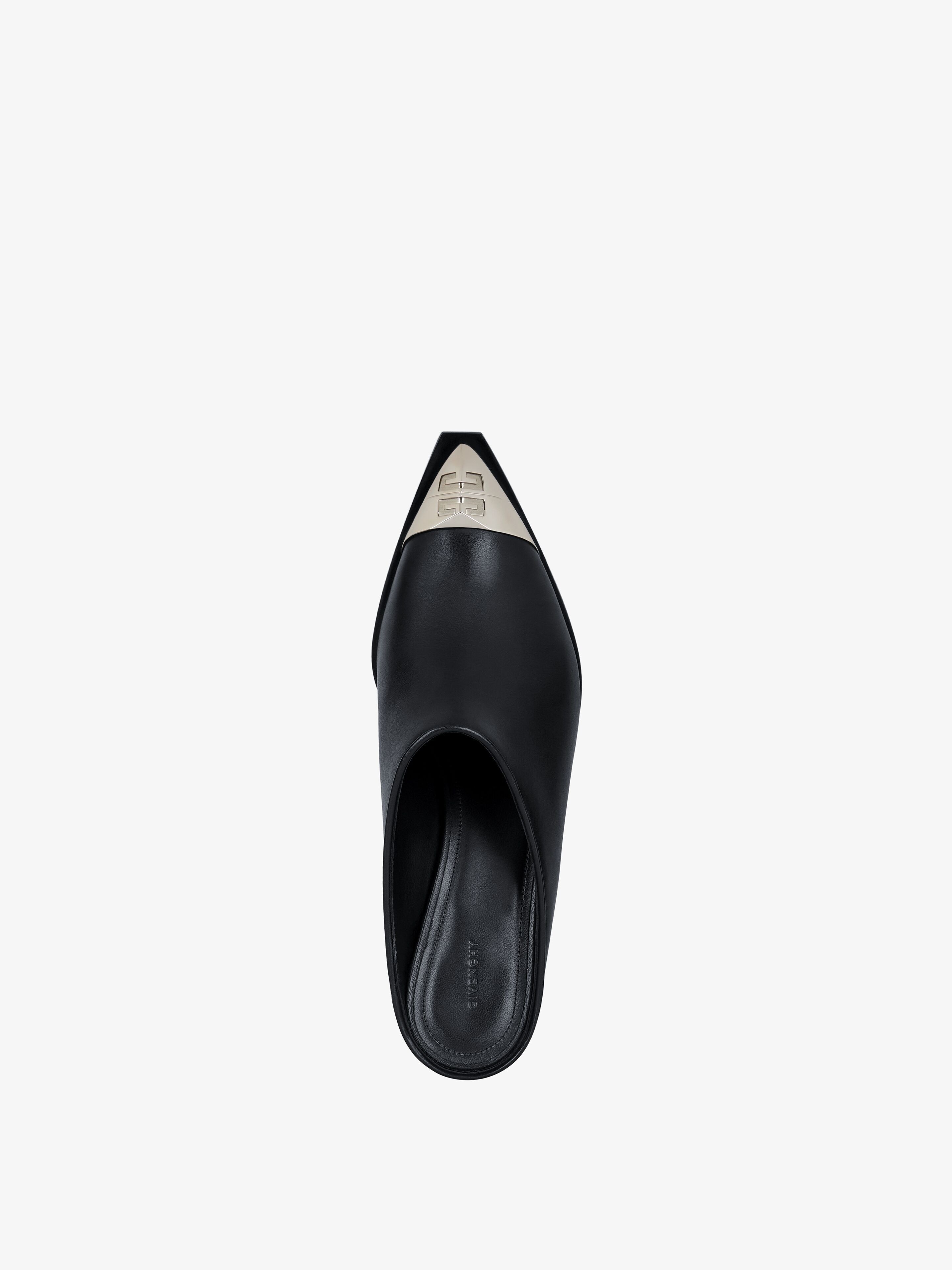 Givenchy o1srvl11e0225 Western Mules in Black/Silver Size US 6 / IT 36 - 5 Thumbnail