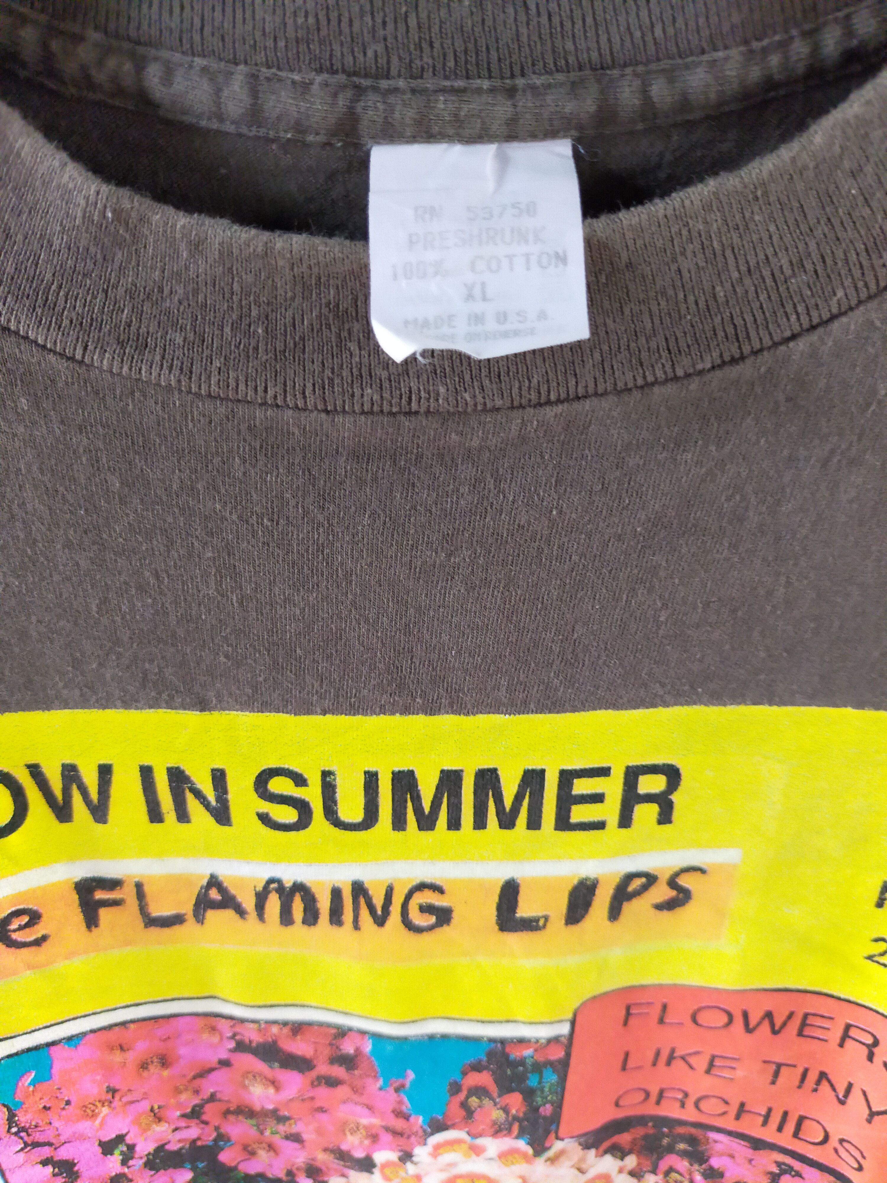 Vintage The Flaming Lips "Transmissions from the satellite heart" Size US XL / EU 56 / 4 - 6 Thumbnail