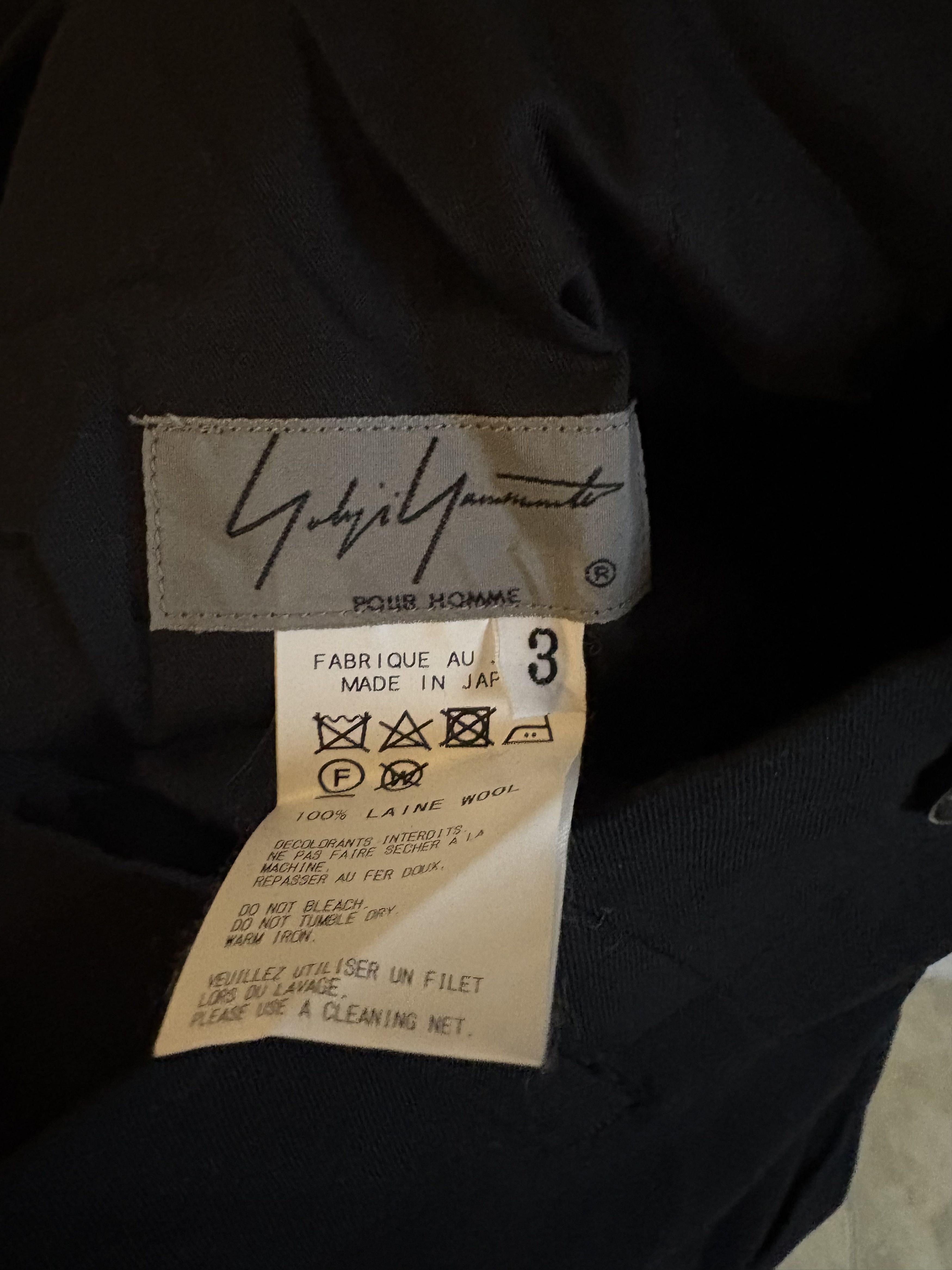 Yohji Yamamoto Yohji Yamamoto Pour Homme Cargo Pants Size US 32 / EU 48 - 13 Thumbnail