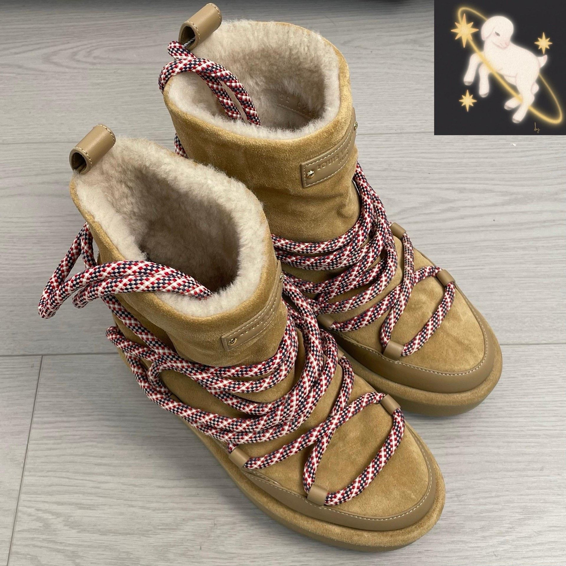 Louis Vuitton Louis Vuitton Brown Boots 36 Women Size US 6 / IT 36 - 1 Thumbnail