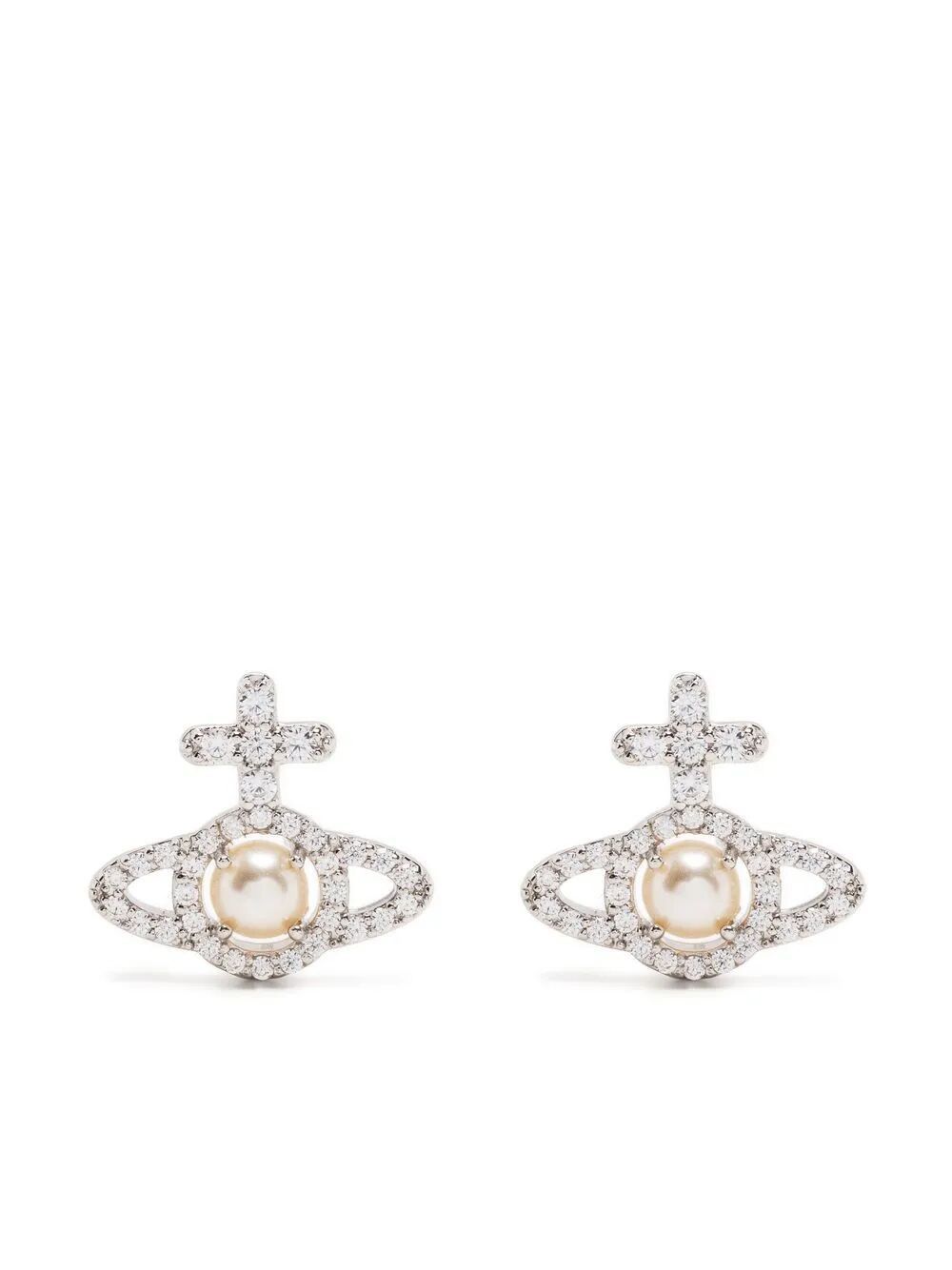 Vivienne Westwood "OLYMPIA PEARL" EARRINGS Size ONE SIZE - 1 Thumbnail