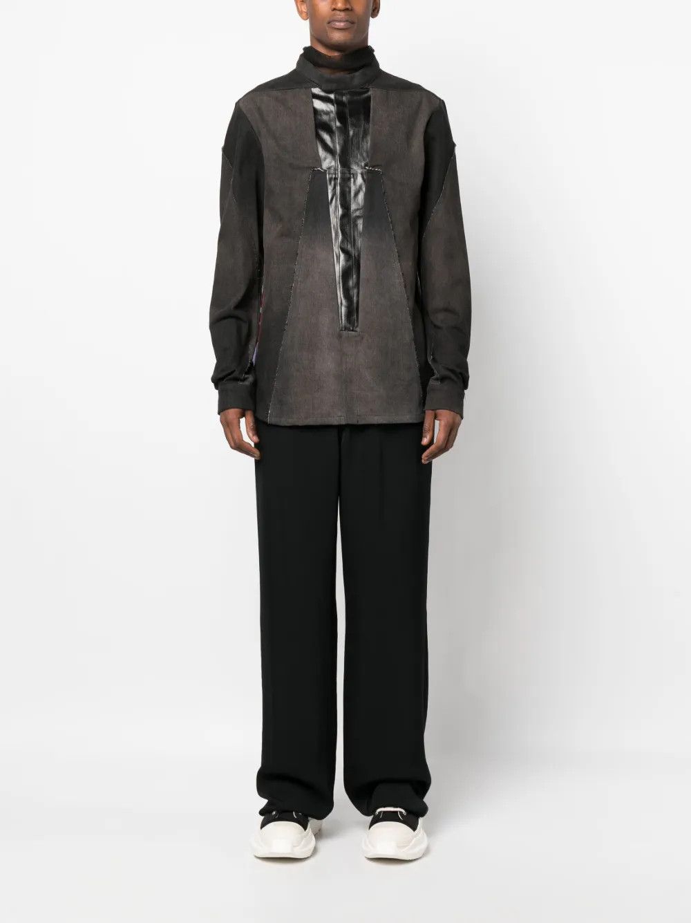 Rick Owens o1y0325 Jacket in Olive Brown/Black Size US M / EU 48-50 / 2 - 5 Thumbnail