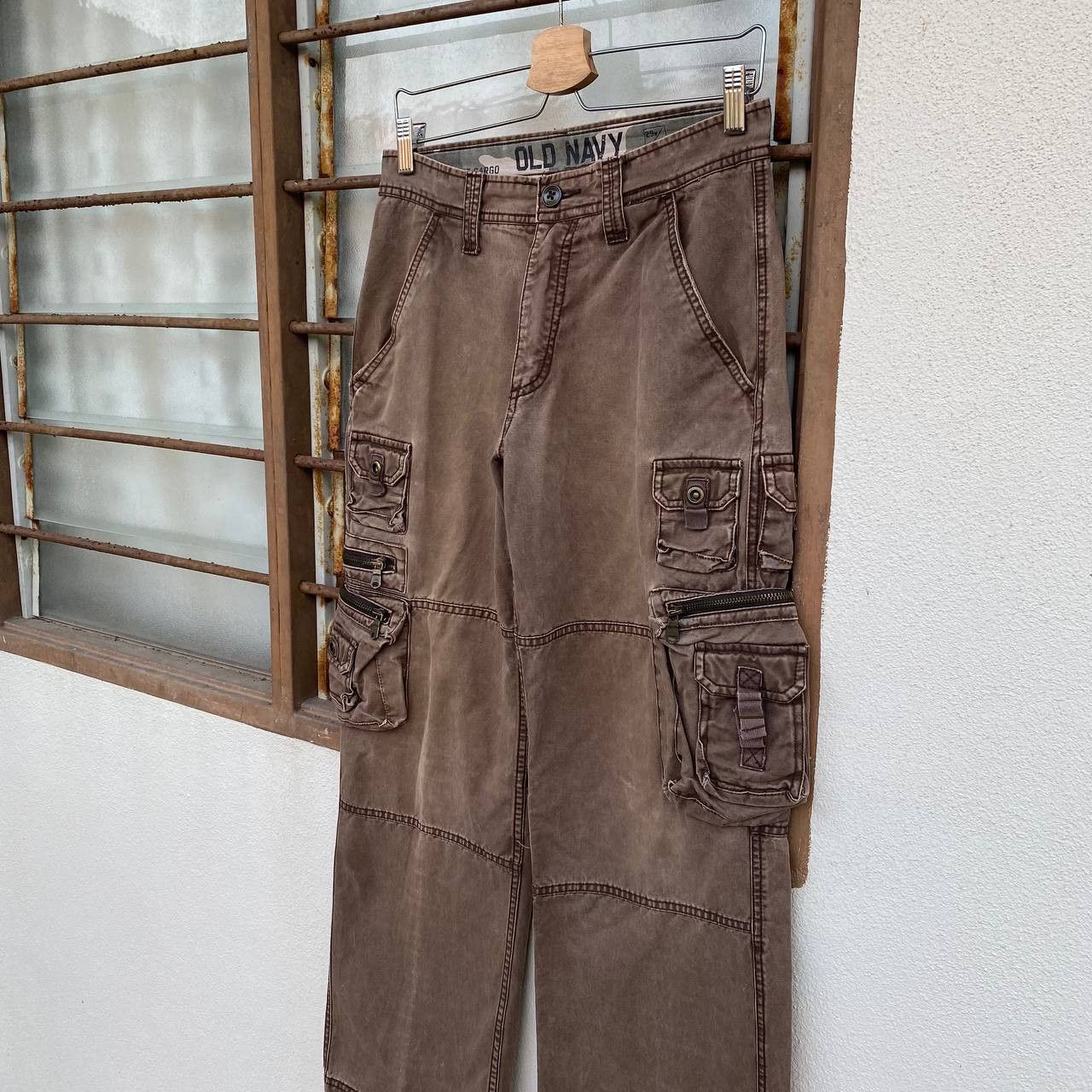 Vintage VINTAGE OLD NAVY LOOSE CARGO UTILITY PANT W29 Size US 29 - 2 Thumbnail