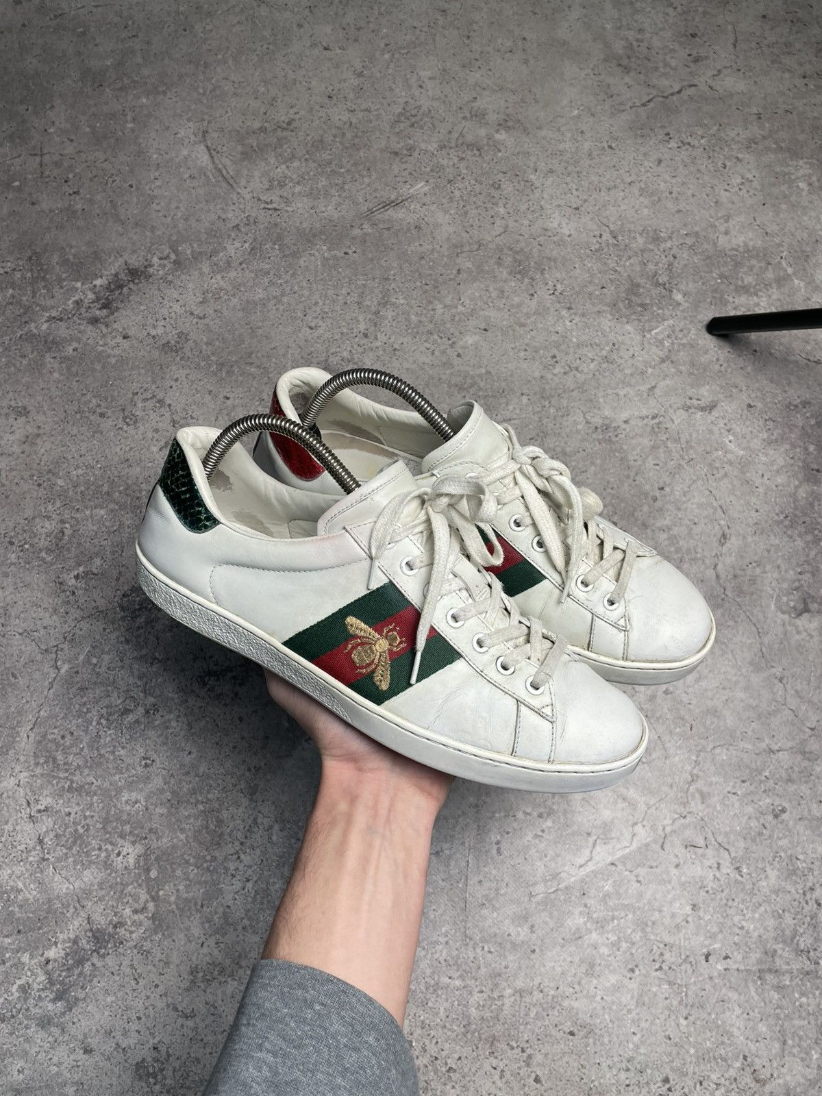 Gucci Gucci Ace Bee Sneakers Size US 8 / EU 41 - 1 Thumbnail