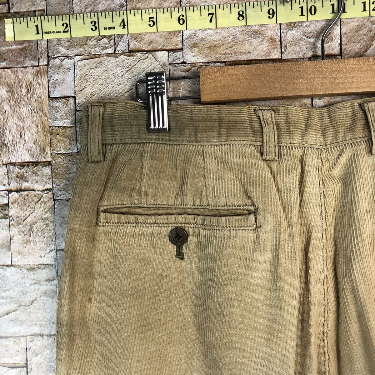 Vintage Japan vintage faded Brown Corduroy Pants #A1032 Size US 29 - 16 Thumbnail