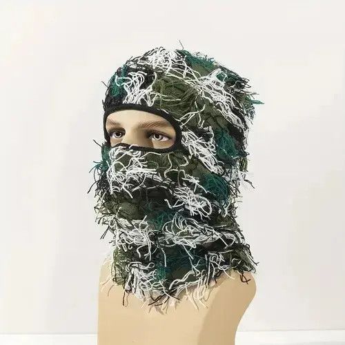 Other Unisex Y2K Knit Hat Face Mask Size ONE SIZE - 1 Thumbnail