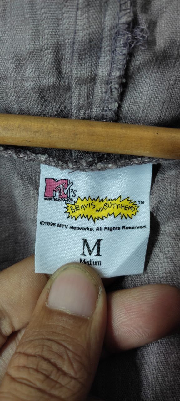 Vintage VINTAGE BEAVIS & BUTTHEAD 1996 HALF ZIPPER CUDROY JACKET Size US M / EU 48-50 / 2 - 12 Thumbnail