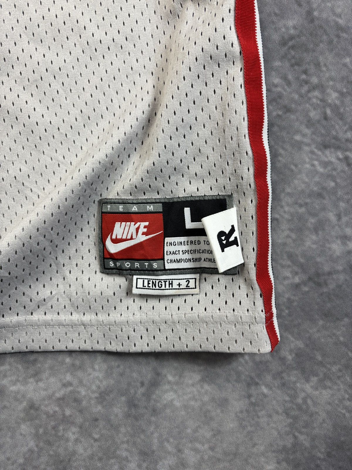 Nike Vintage Portland Trailblazers Jersey 2000s NBA Randolph Gray Size US L / EU 52-54 / 3 - 12 Thumbnail