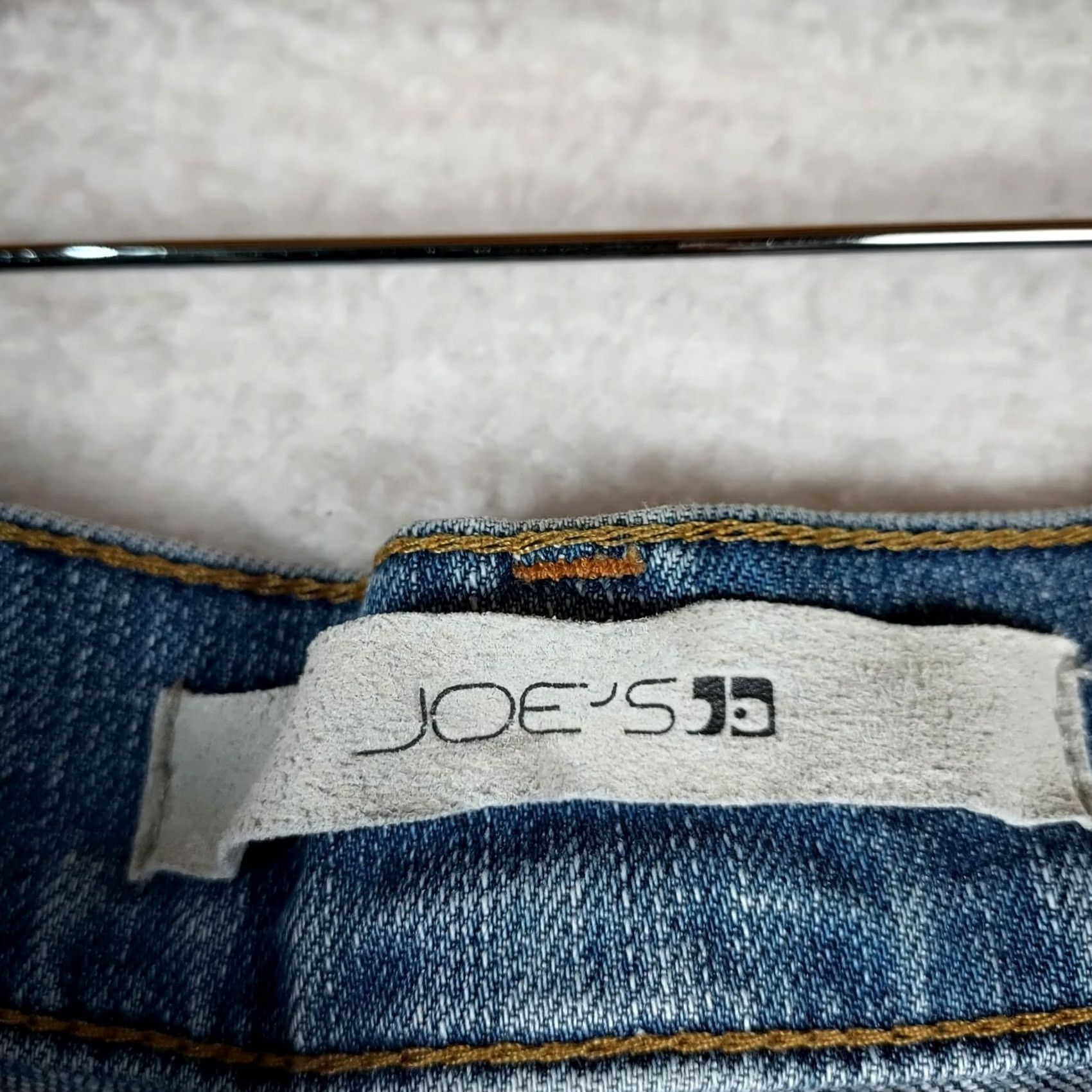Vintage VINTAGE? No. Joe’s Jeans Mens Size 34 Rocker Fit Light Wash Distressed Stretch Denim Shirt? Size US 34 / EU 50 - 6 Thumbnail