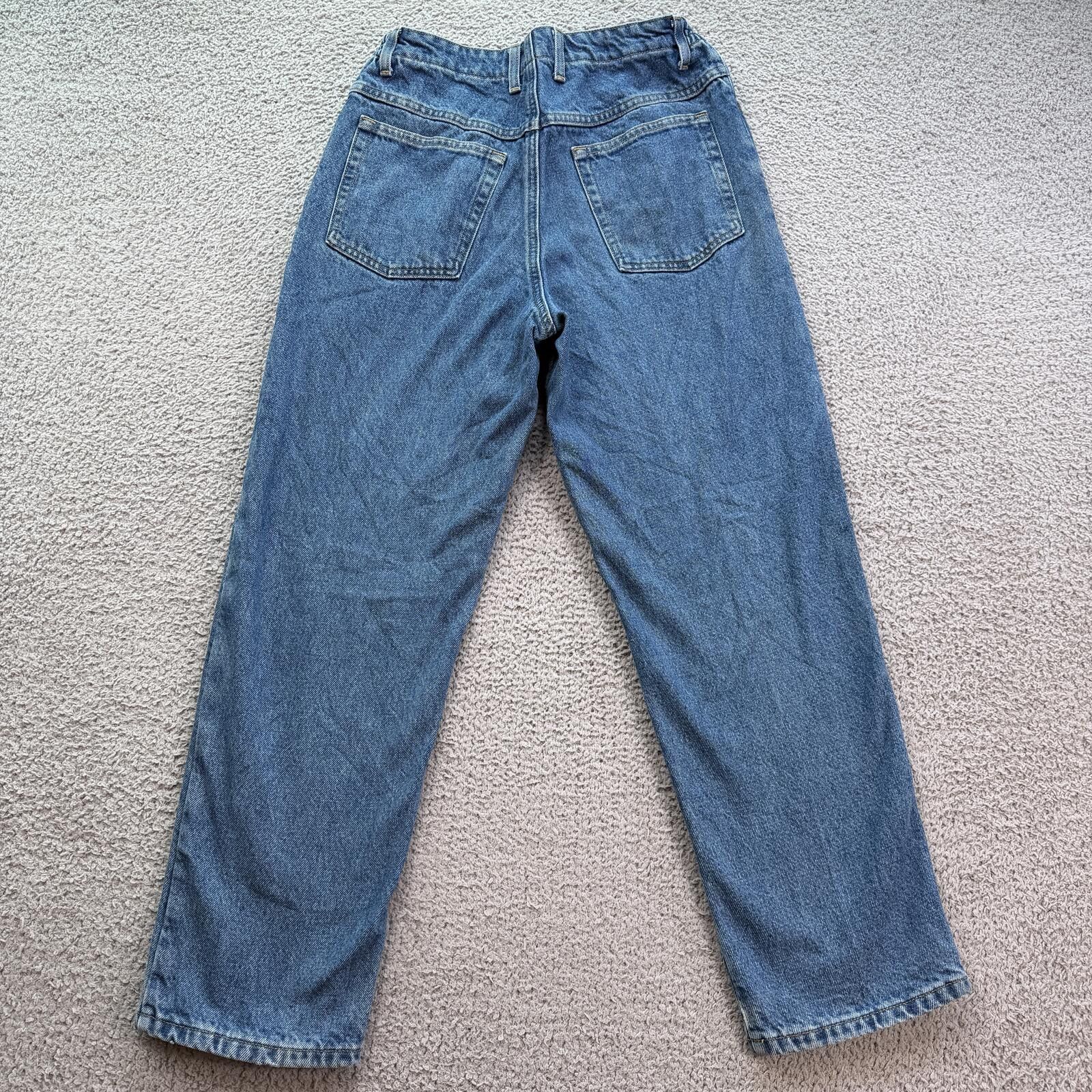 L.L. Bean Vintage LL Bean Plaid Lined Relaxed Fit Jeans Womens 10 P Size 32" / US 10 / IT 46 - 2 Thumbnail