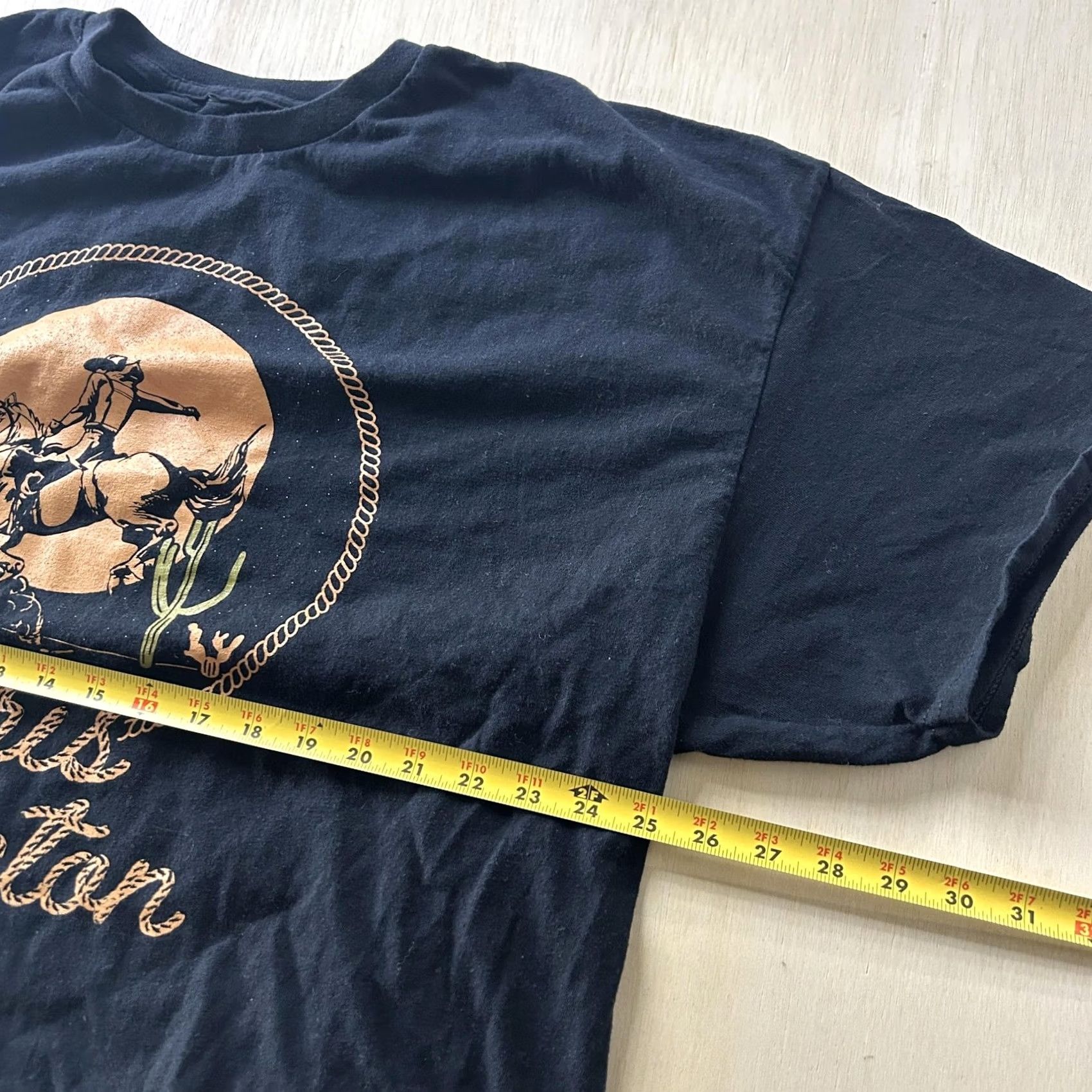 Vintage Chris Stapleton Shirt Mens 2XL Black Cowboy Moon Western Graphic Tee T-Shirt Size US XXL / EU 58 / 5 - 5 Thumbnail