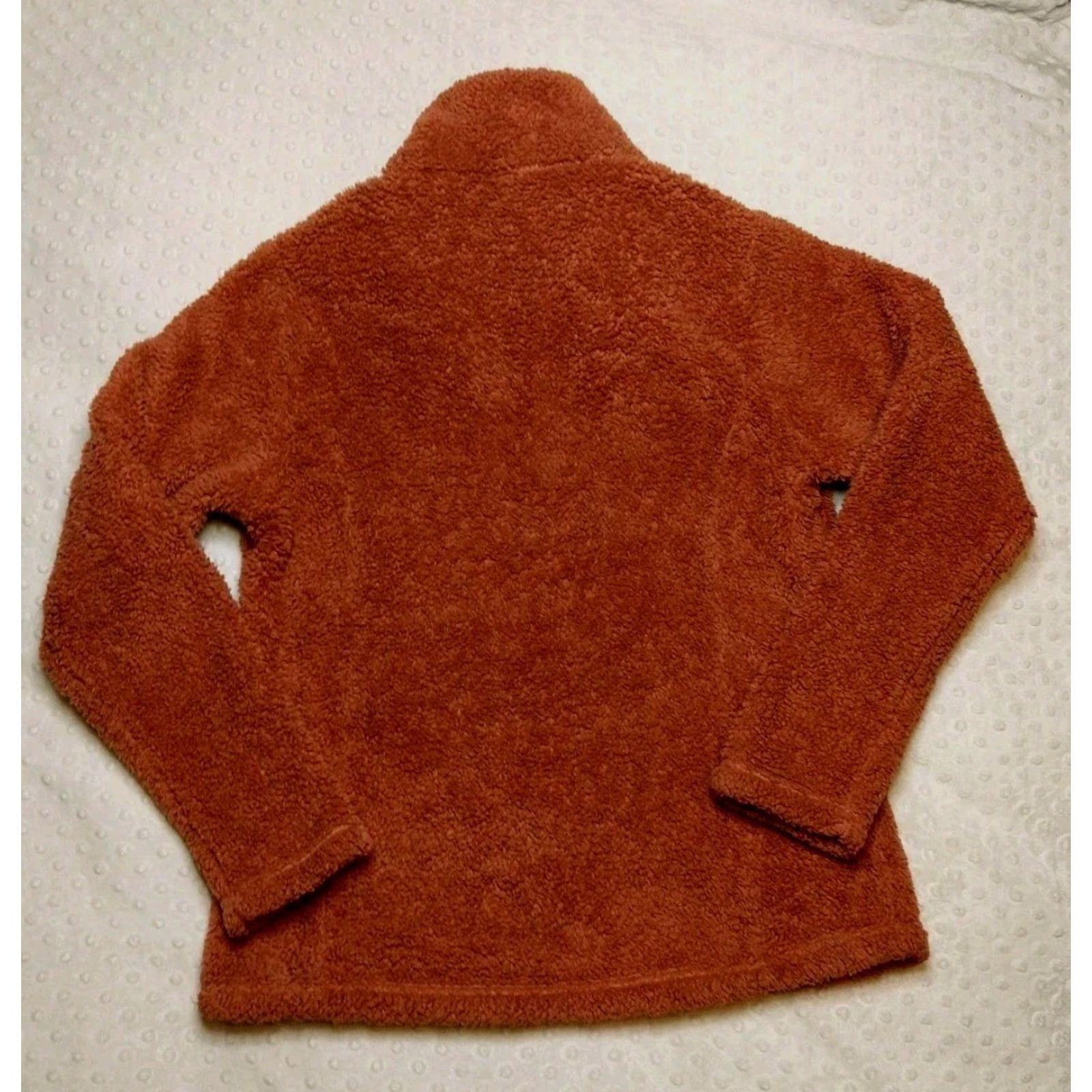 Patagonia Patagonia Women's Los Gatos 1/4 Zip Fleece Pullover Rust Burnt Orange M Jacket Size M / US 6-8 / IT 42-44 - 6 Thumbnail