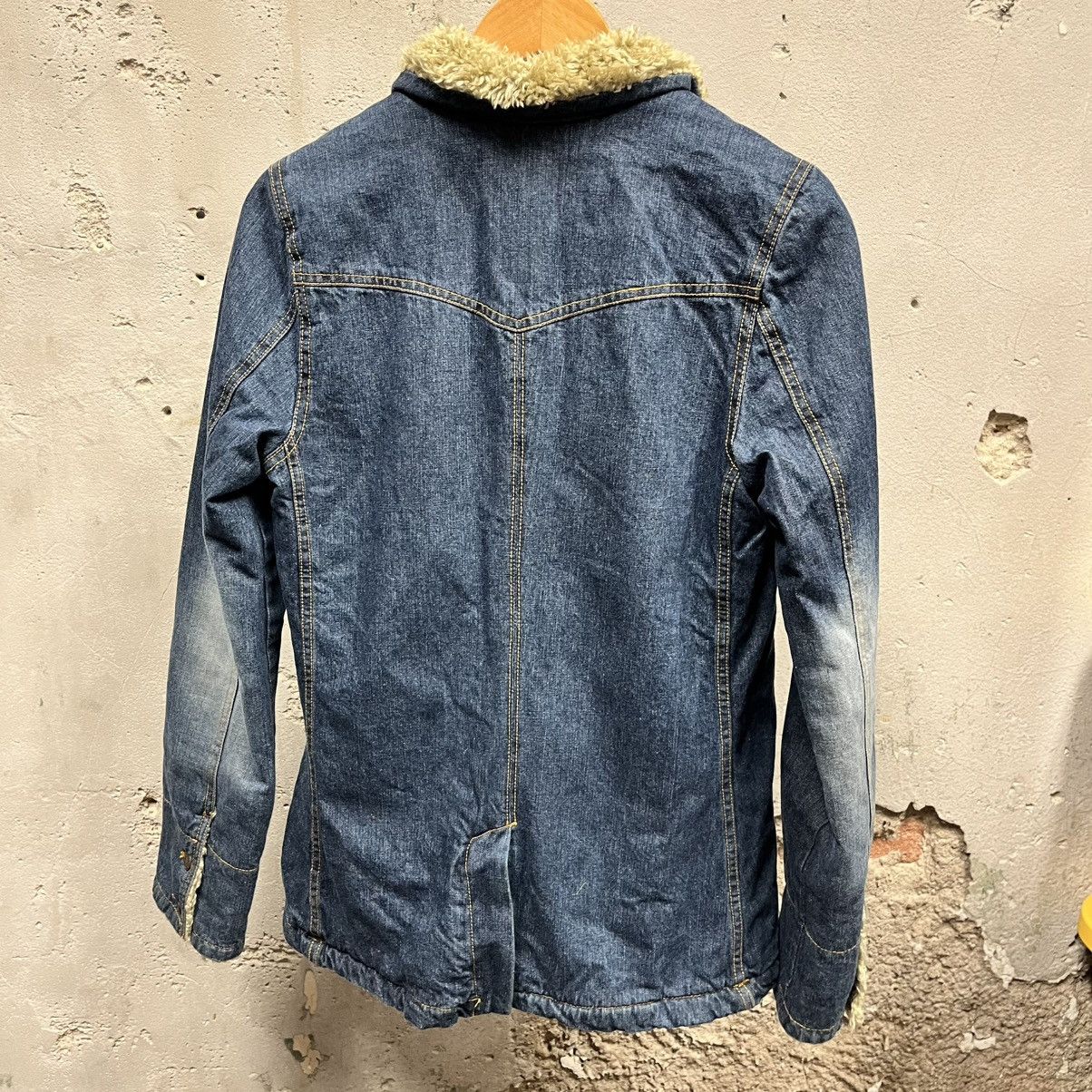 Abercrombie & Fitch × Vintage Vintage Y2K Abercrombie & Fitch Sherpa Lined Denim Jacket M Size M / US 6-8 / IT 42-44 - 6 Thumbnail