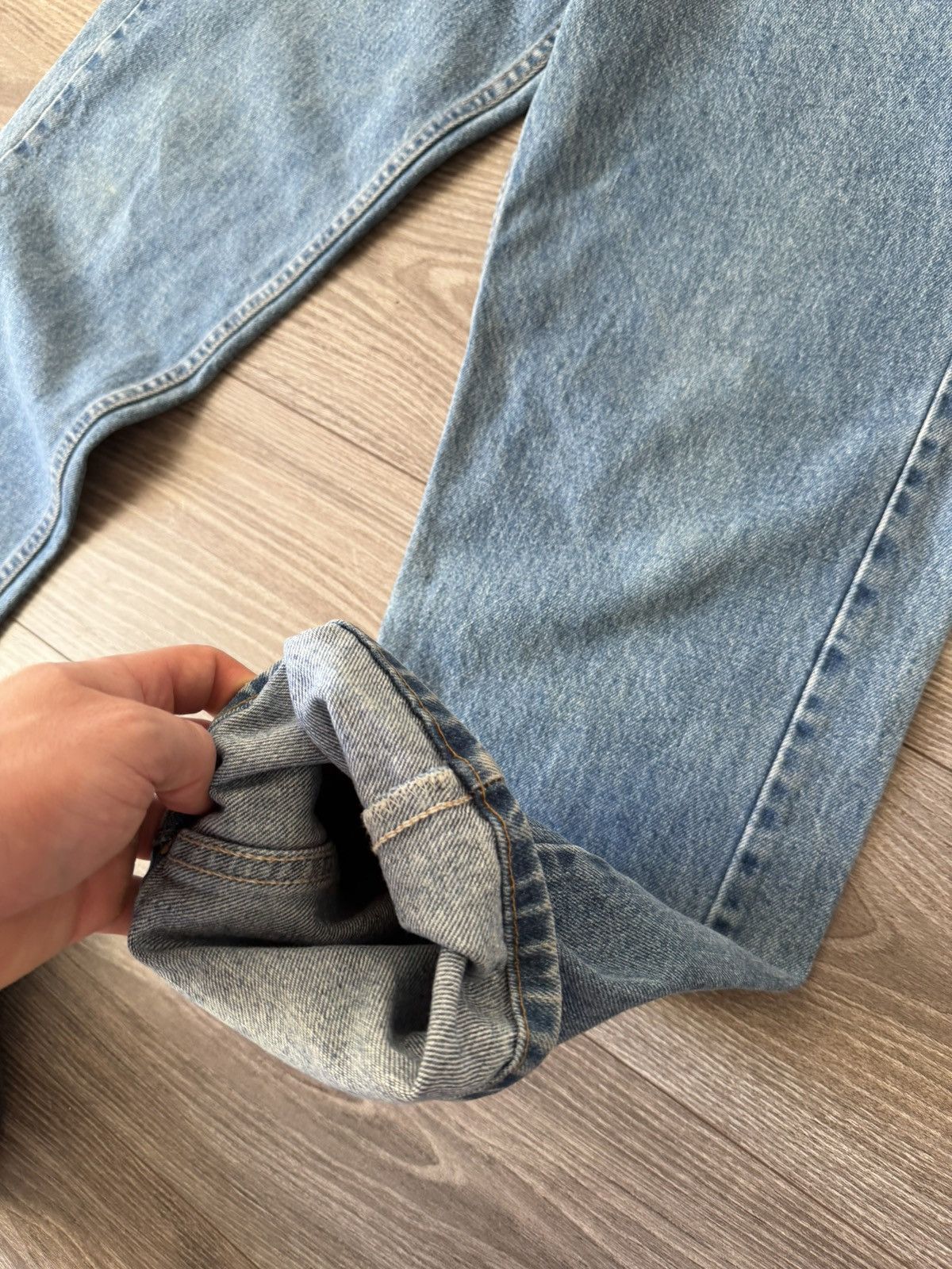 Levi's ‼️Vintage Levi’s Grey 565 Red Tab Denim Made in USA🇺🇸Jeans‼️ Size US 32 / EU 48 - 6 Thumbnail