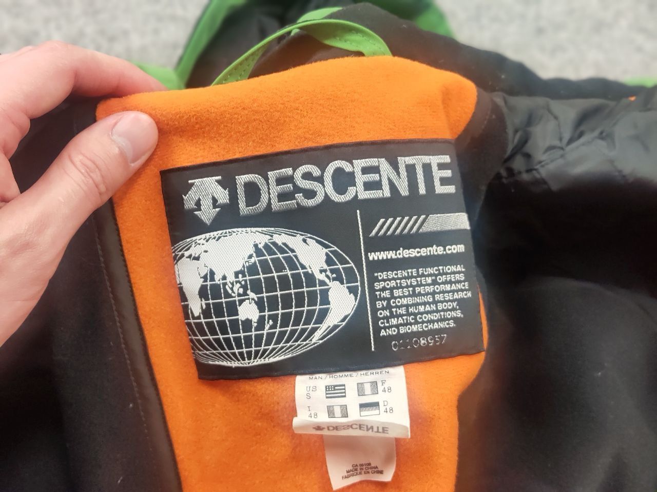 Descente Descente Airdrive Titan Thermal Ski Logo Hooded Zip Jacket Size US M / EU 48-50 / 2 - 17 Thumbnail