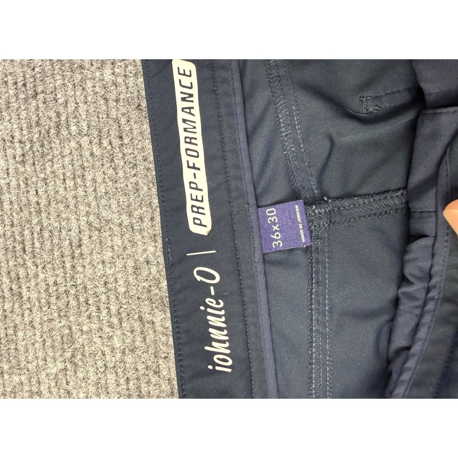 johnnie-O johnnie-O Prep-Formance Pants Mens 36x30 Blue Performance Khakis Golf Casual Size US 36 / EU 52 - 6 Thumbnail