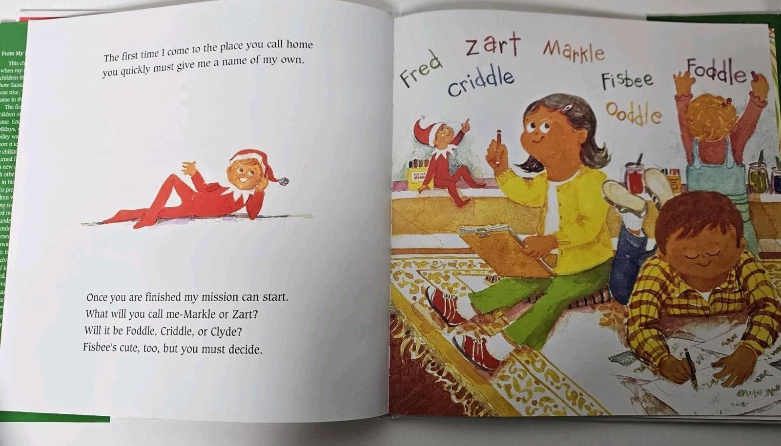 Other Elf On The Shelf A Christmas Tradition 2005 Boy Book Only Size ONE SIZE - 4 Thumbnail