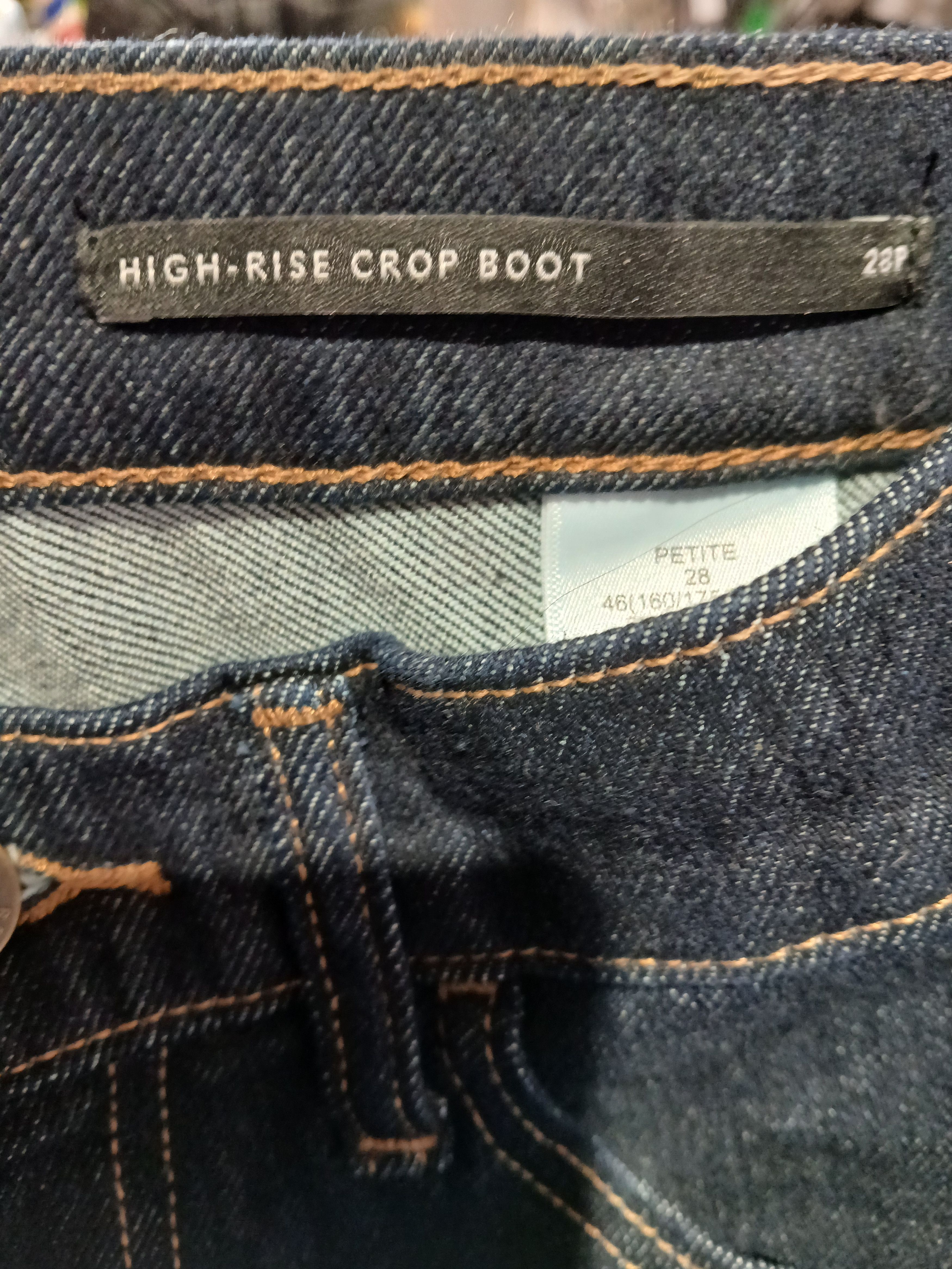 Banana Republic Banana Republic high rise crop jeans size 28 petite Size 28" / US 6 / IT 42 - 5 Thumbnail