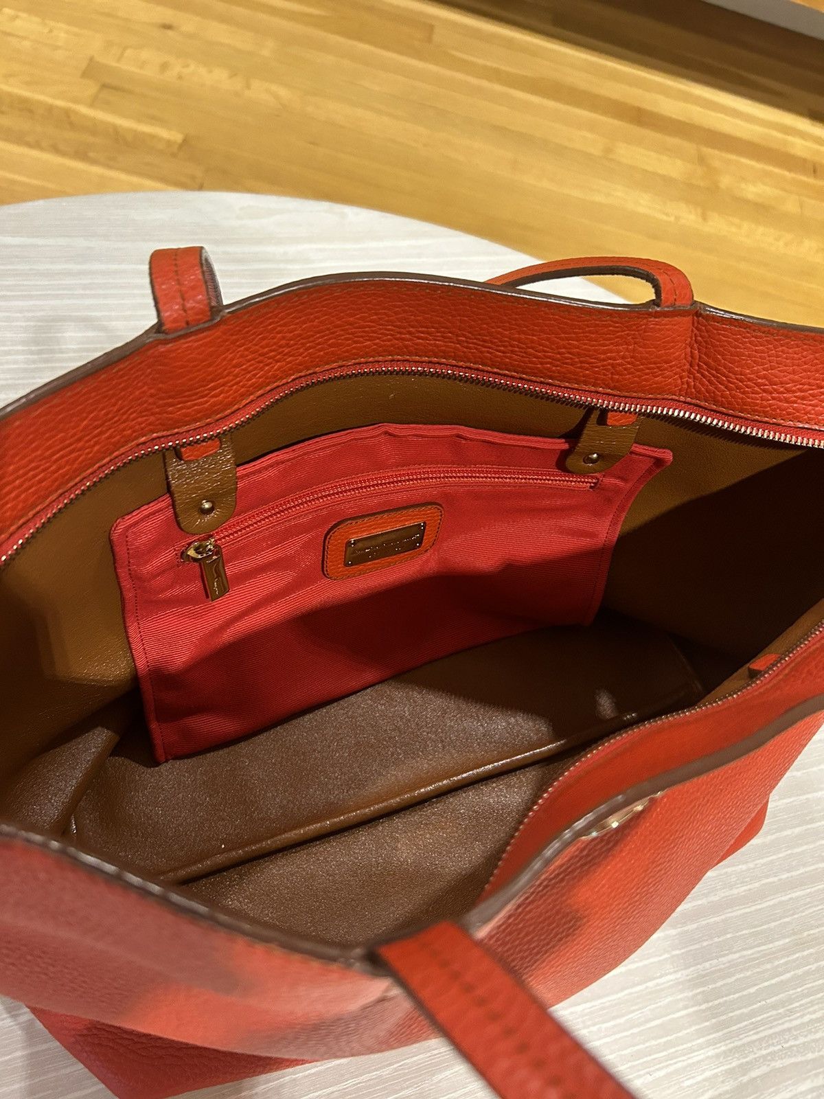 Salvatore Ferragamo Ferragamo Bice Leather Tote Bag Size ONE SIZE - 2 Thumbnail