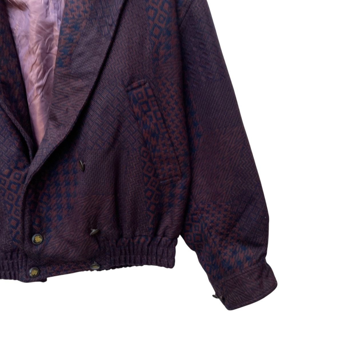 Homespun Knitwear 💥Vintage Lancel Paris Drape Jacket Size US M / EU 48-50 / 2 - 5 Thumbnail