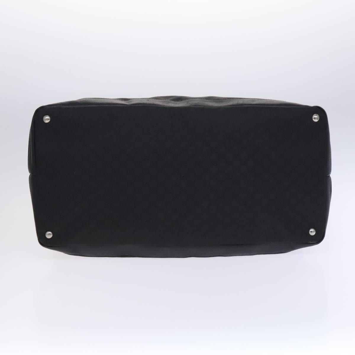 Gucci GUCCI GG Canvas Shoulder Bag Nylon Black Silver Size ONE SIZE - 9 Thumbnail