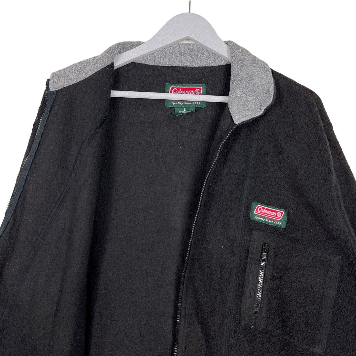 Coleman × Japanese Brand 🔥 90s VINTAGE COLEMEN OUTDOOR FLEECE Size US M / EU 48-50 / 2 - 10 Thumbnail