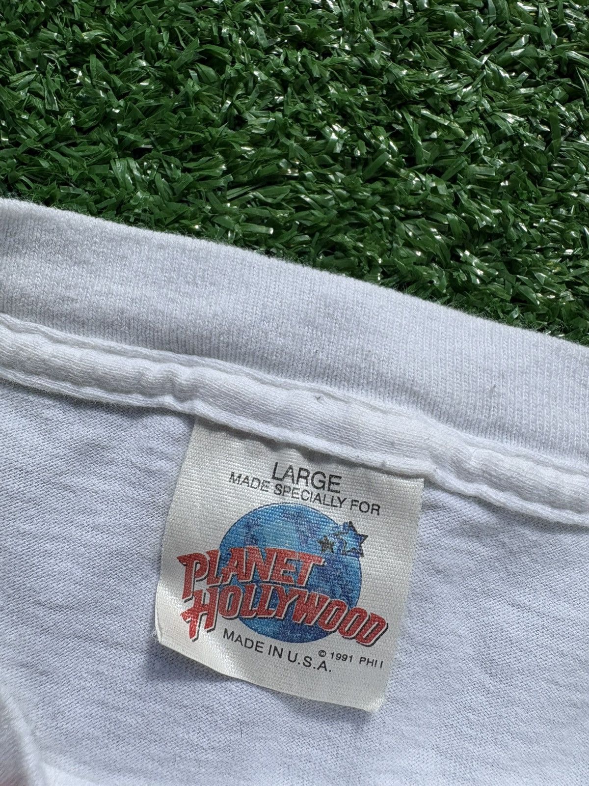Planet Hollywood × Vintage Vintage Planet Hollywood Houston shirt Size US L / EU 52-54 / 3 - 5 Thumbnail